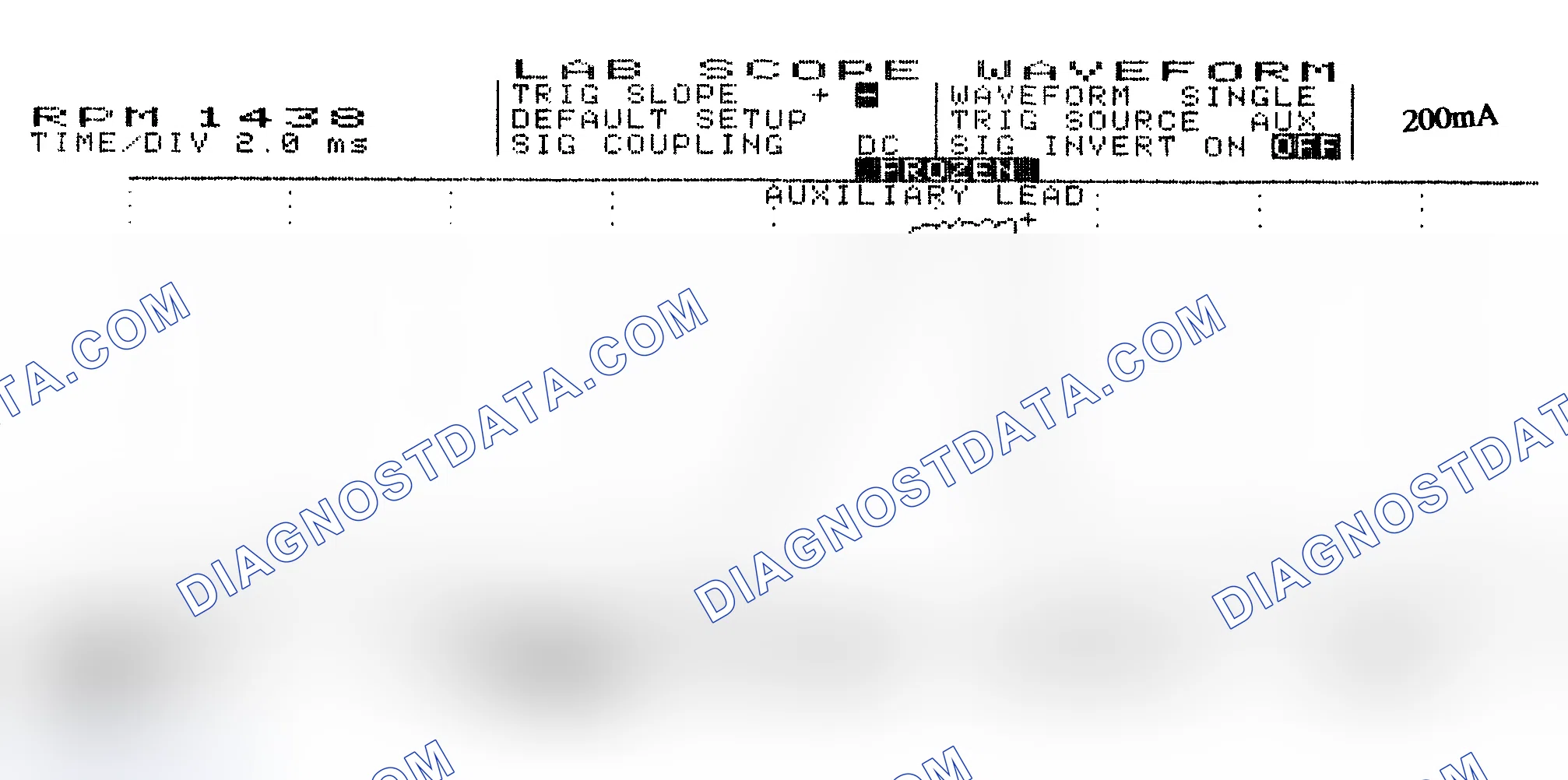 Scheme 15: Single Injector w/Normal Current Flow - Current Pattern