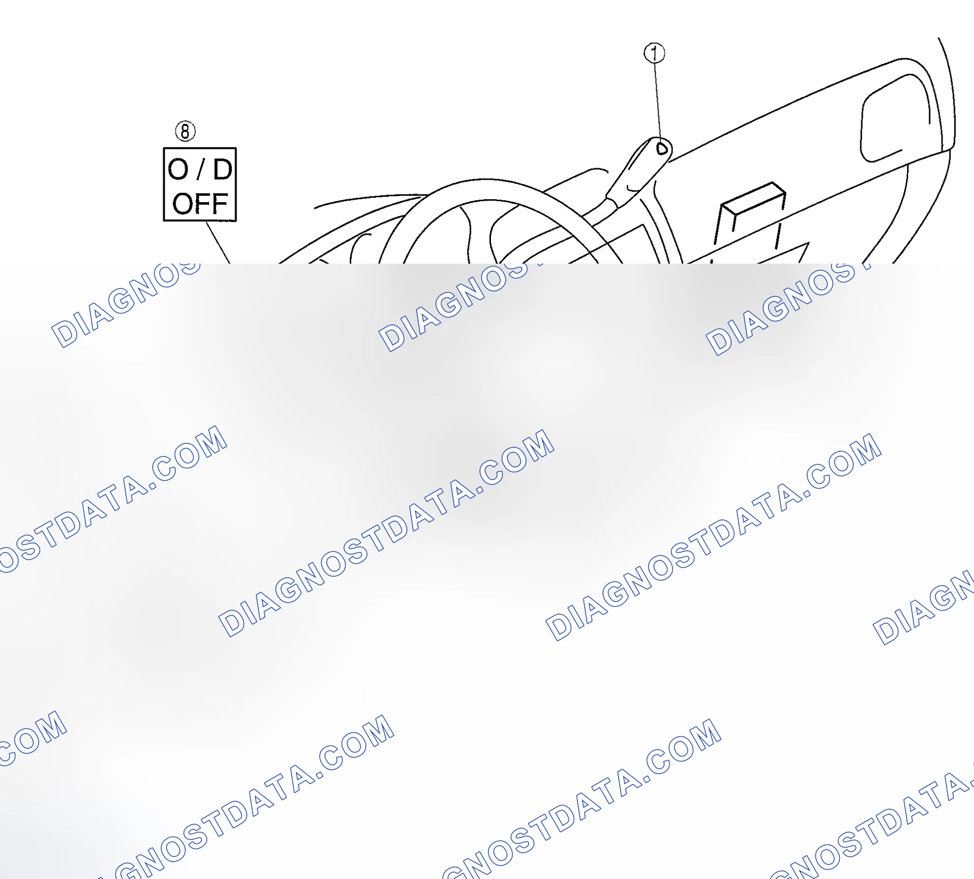 Scheme 159: AUTOMATIC TRANSAXLE LOCATION INDEX
