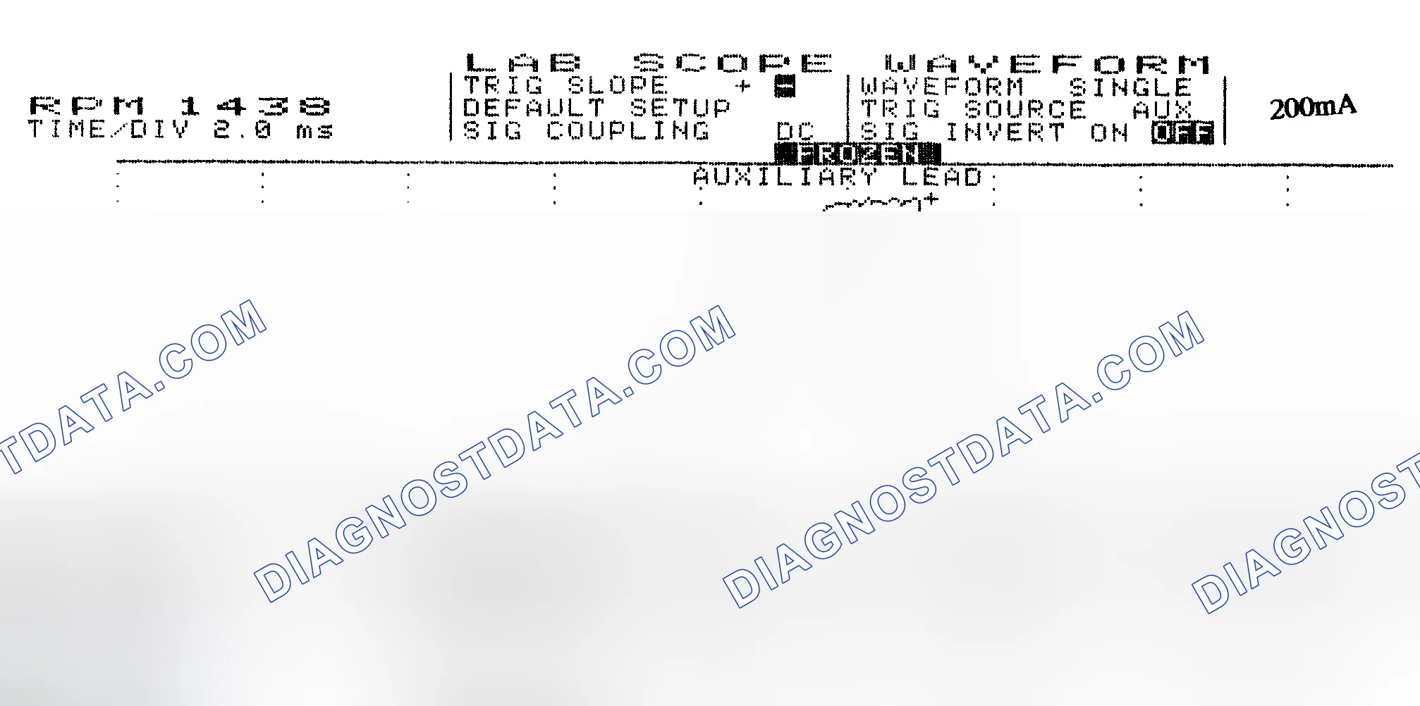 Scheme 15: Single Injector w/Normal Current Flow - Current Pattern