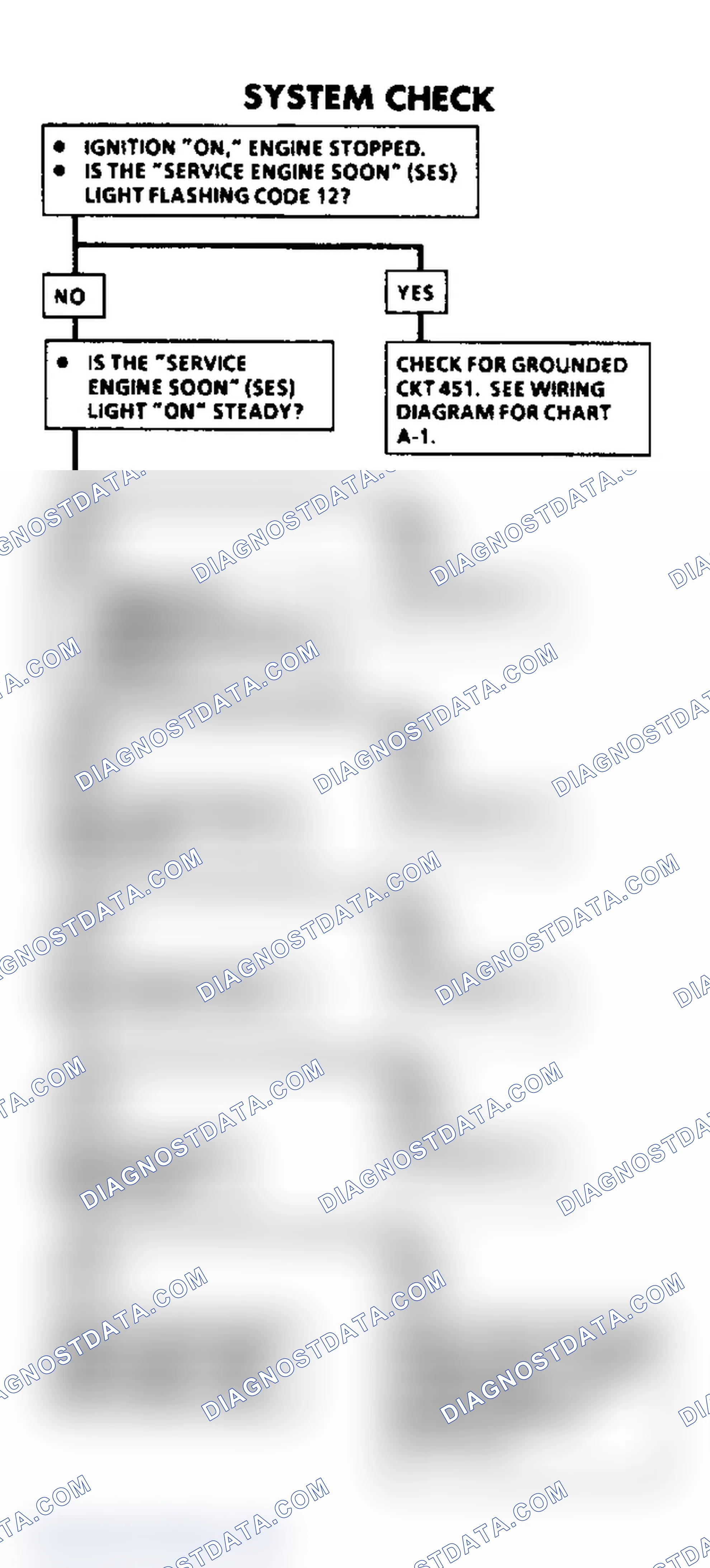 Scheme 27: System Check Flow Chart