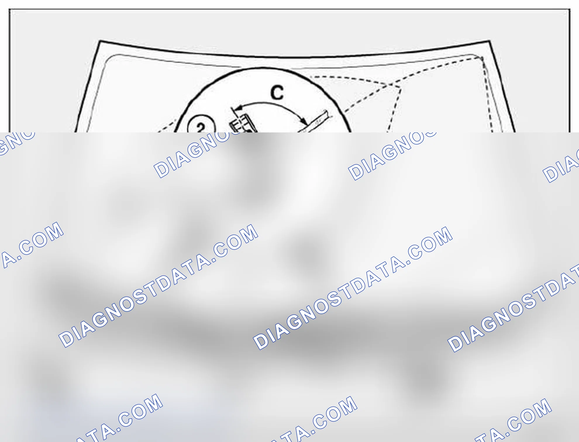 Scheme 235: 61 61... Adjusting left or right windscreen wiper