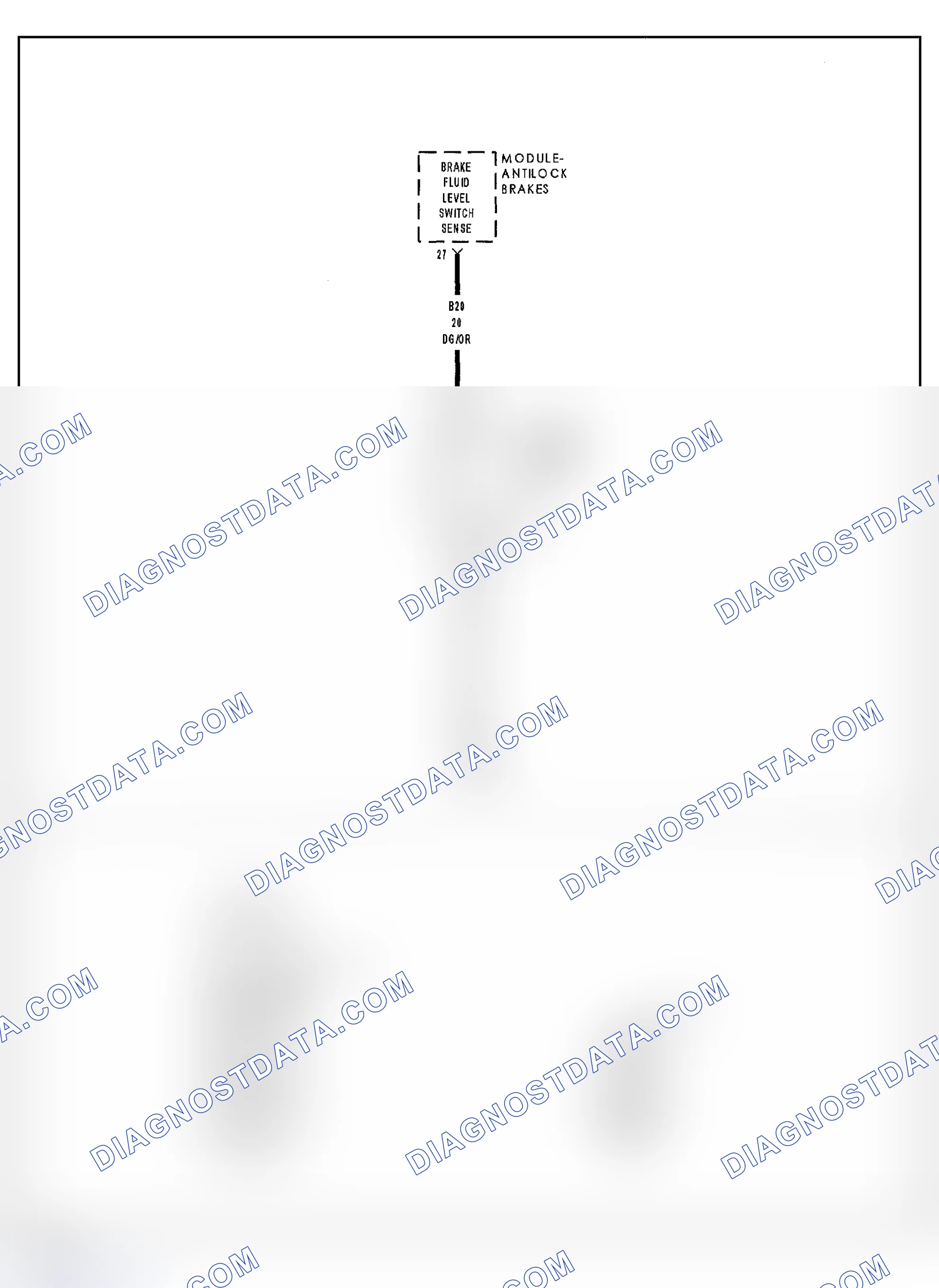 Scheme 51: P1009-BRAKE FLUID LEVEL LOW