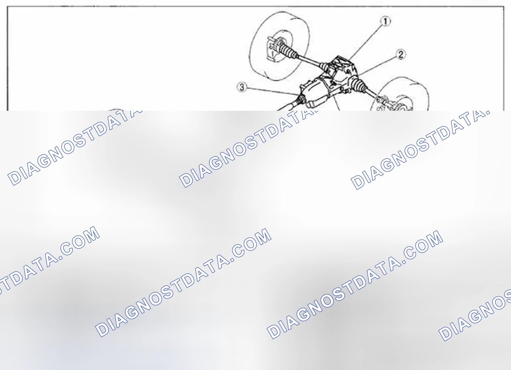 Scheme 1: REAR DIFFERENTIAL LOCATION INDEX