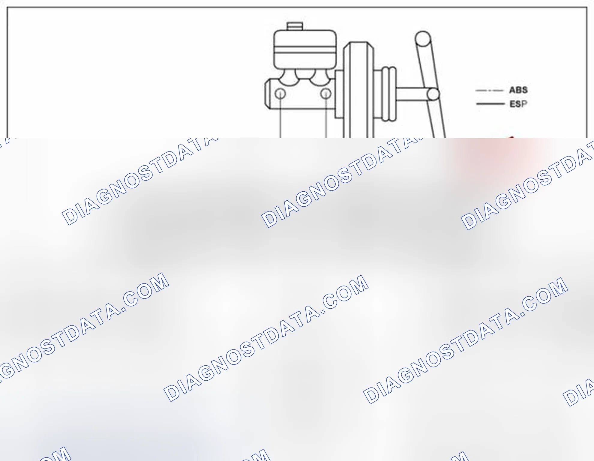 Scheme 7: ESC Hydraulic System Diagram