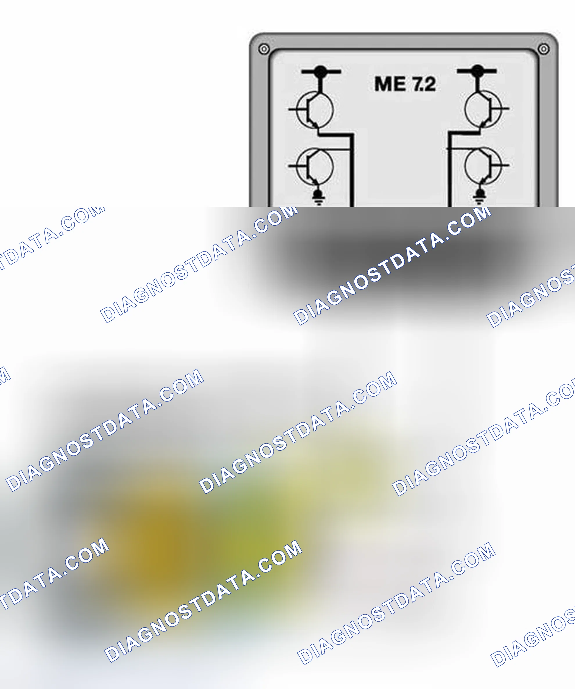 Scheme 367: Electric Throttle Valve (EDK) Control System Diagram