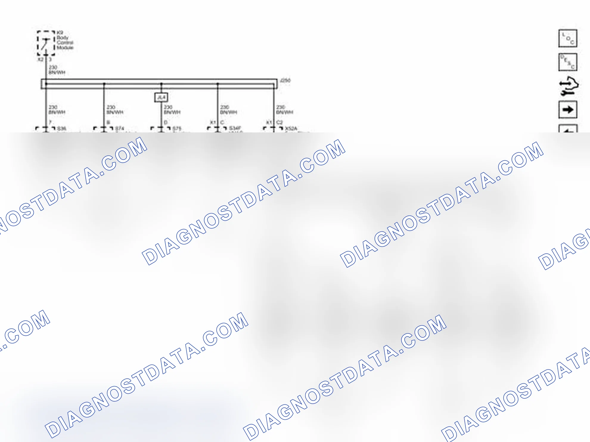 Scheme 12: I/P Bulb Dimming (1 of 2) Wiring Schematics
