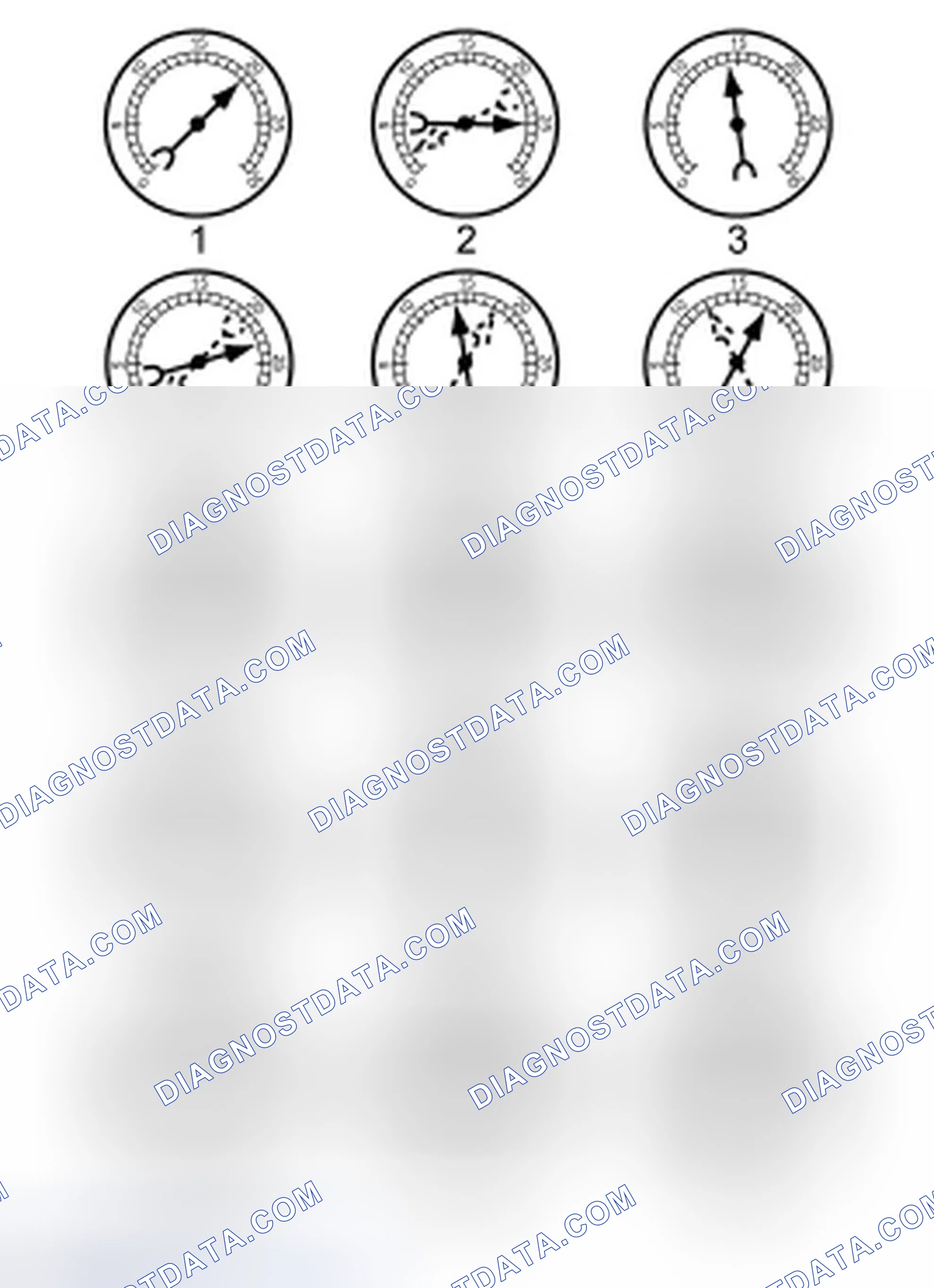 Scheme 149: Intake Manifold Vacuum Test - Interpreting Vacuum Gauge Readings