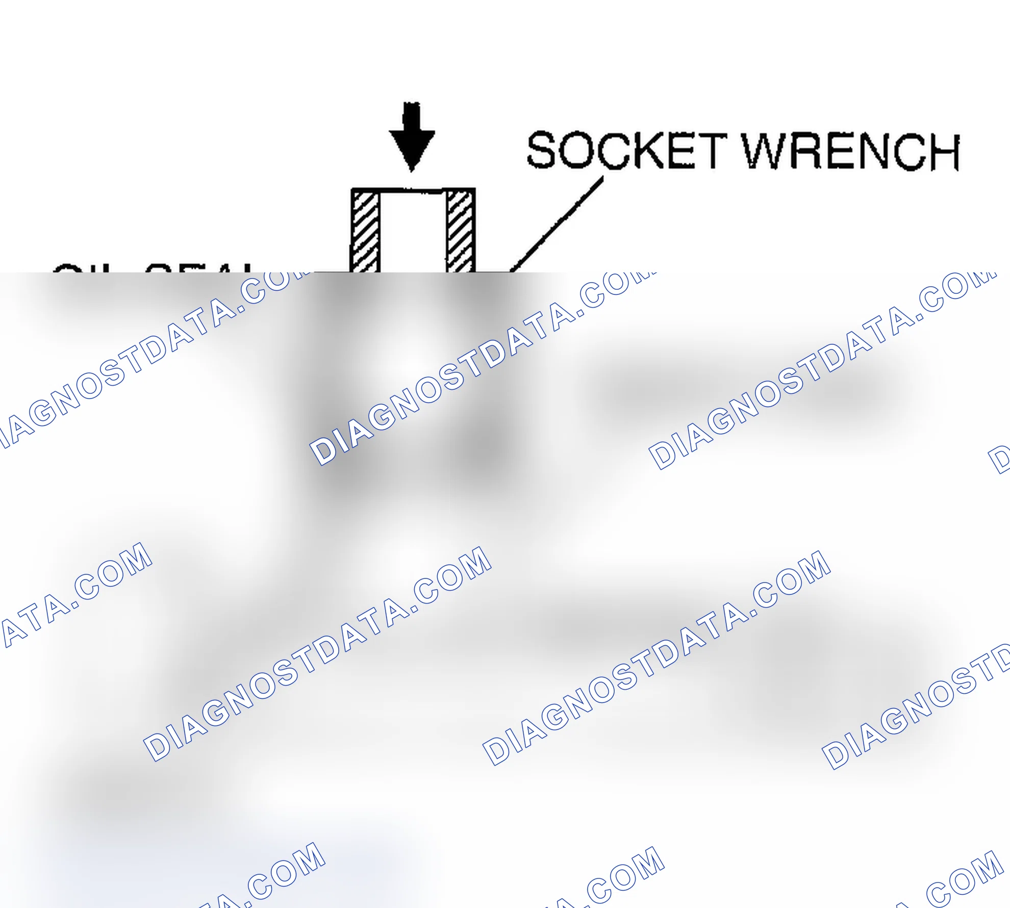 Scheme 1033: >> E << OIL PUMP OIL SEAL INSTALLATION