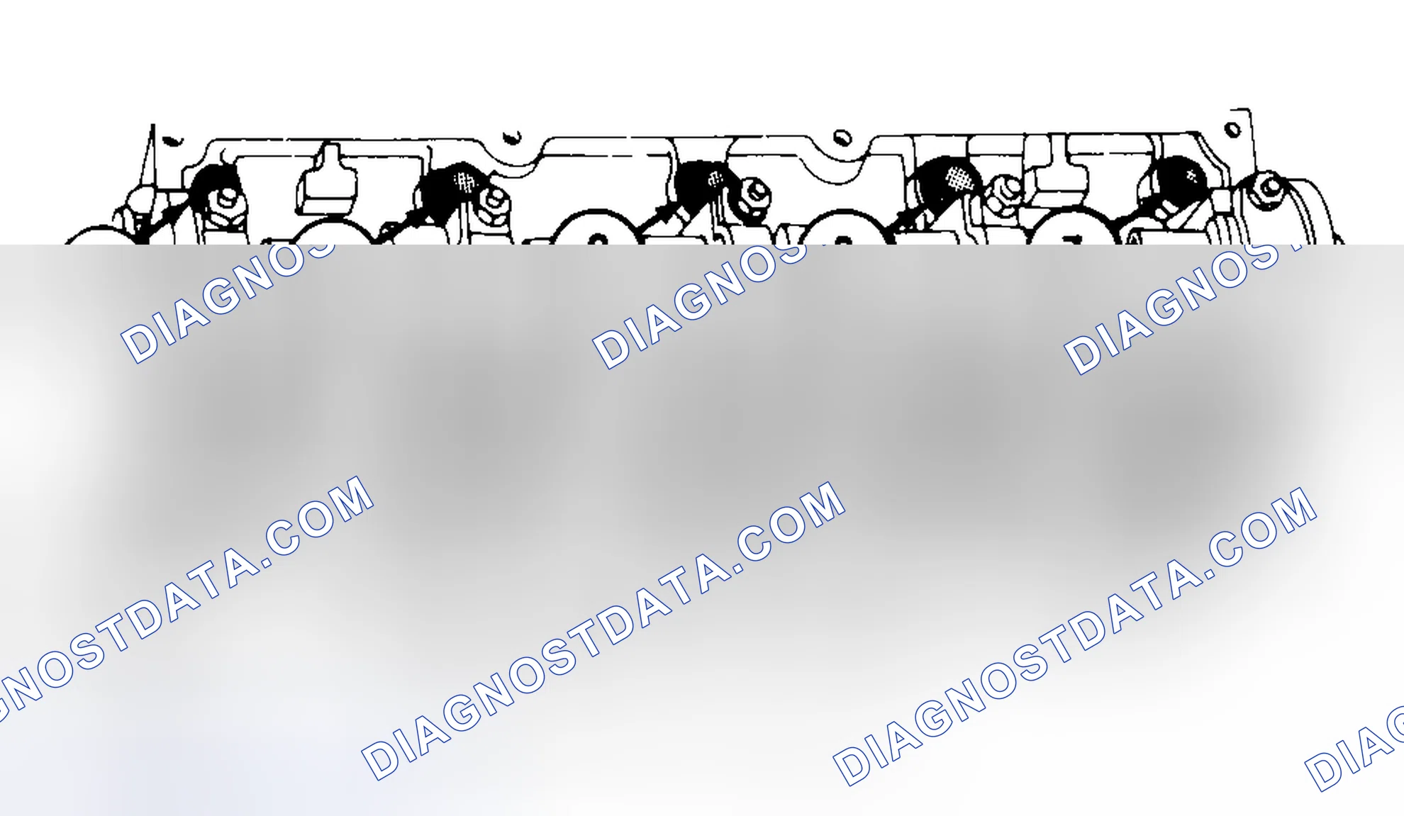 Scheme 7: Typical Cylinder Head Tightening or Loosening Sequence