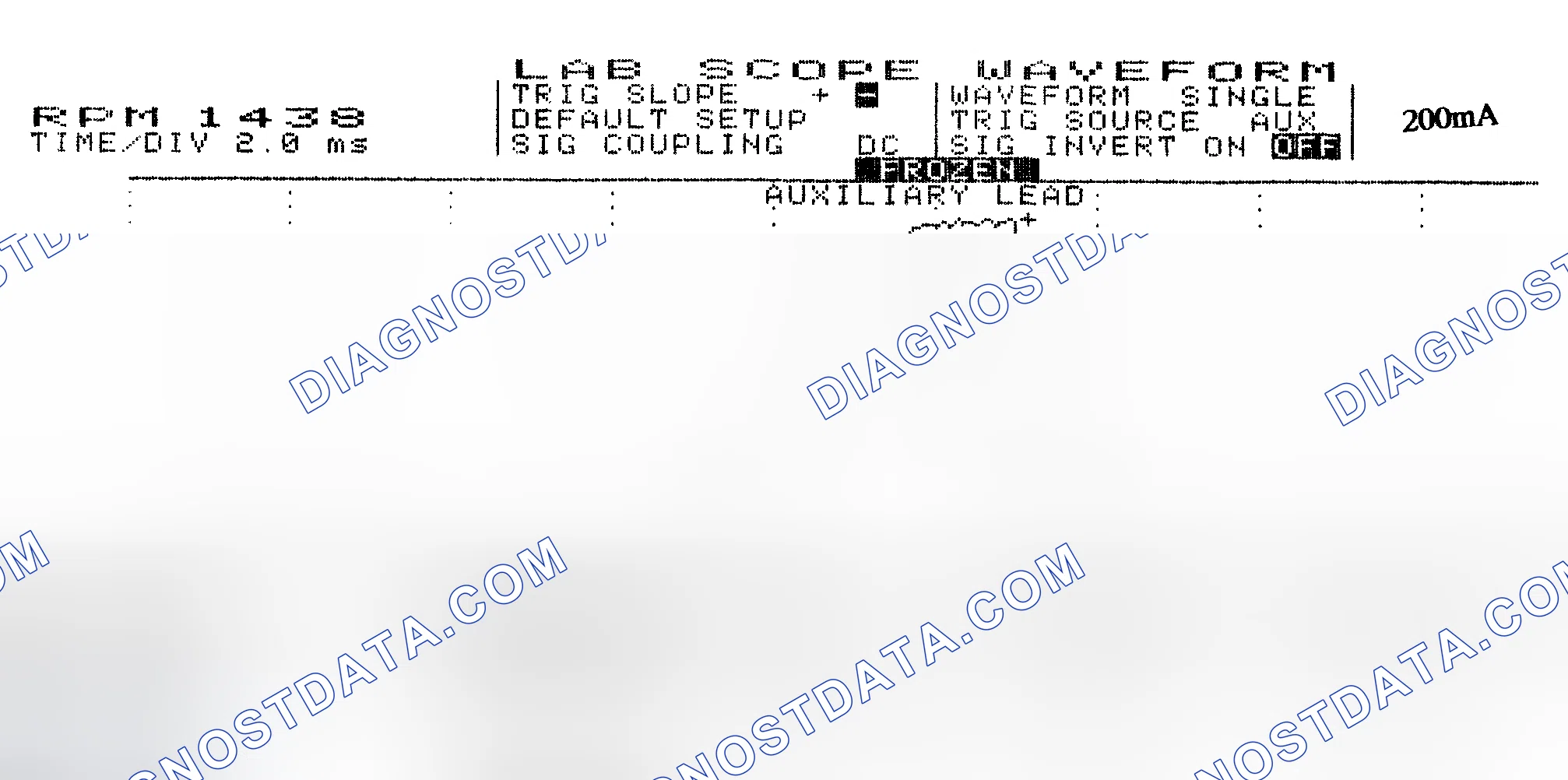 Scheme 15: Single Injector w/Normal Current Flow - Current Pattern
