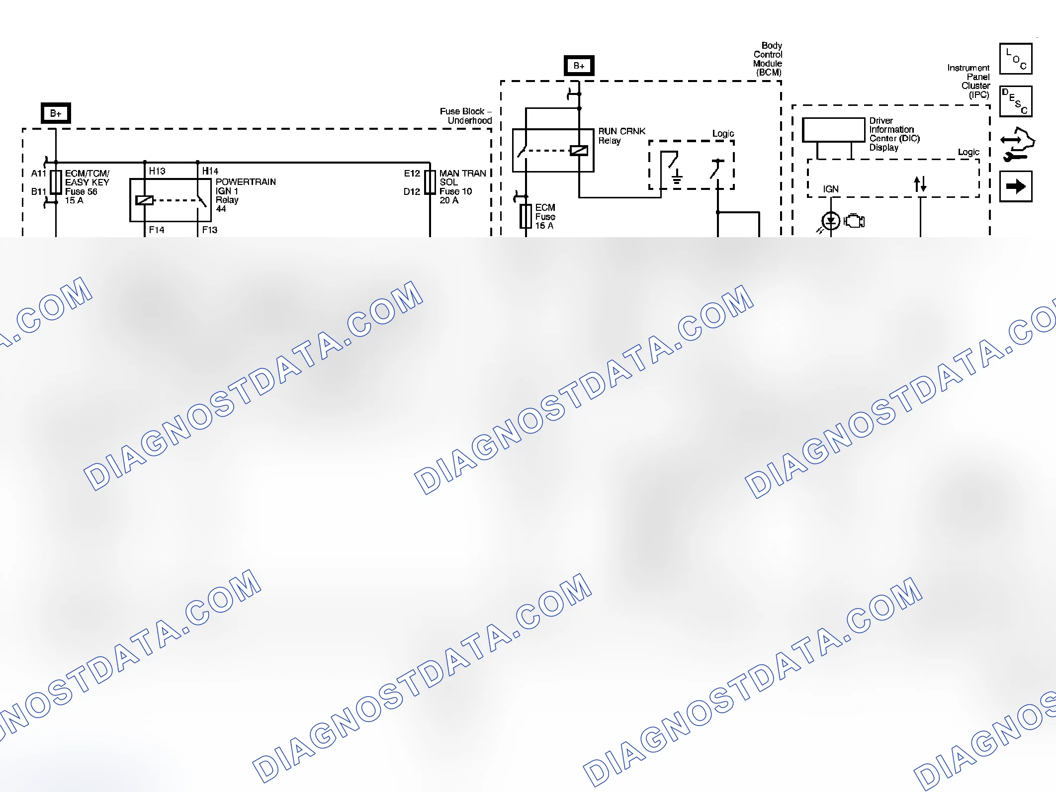 Scheme 4: Engine Controls Schematics (LS3)