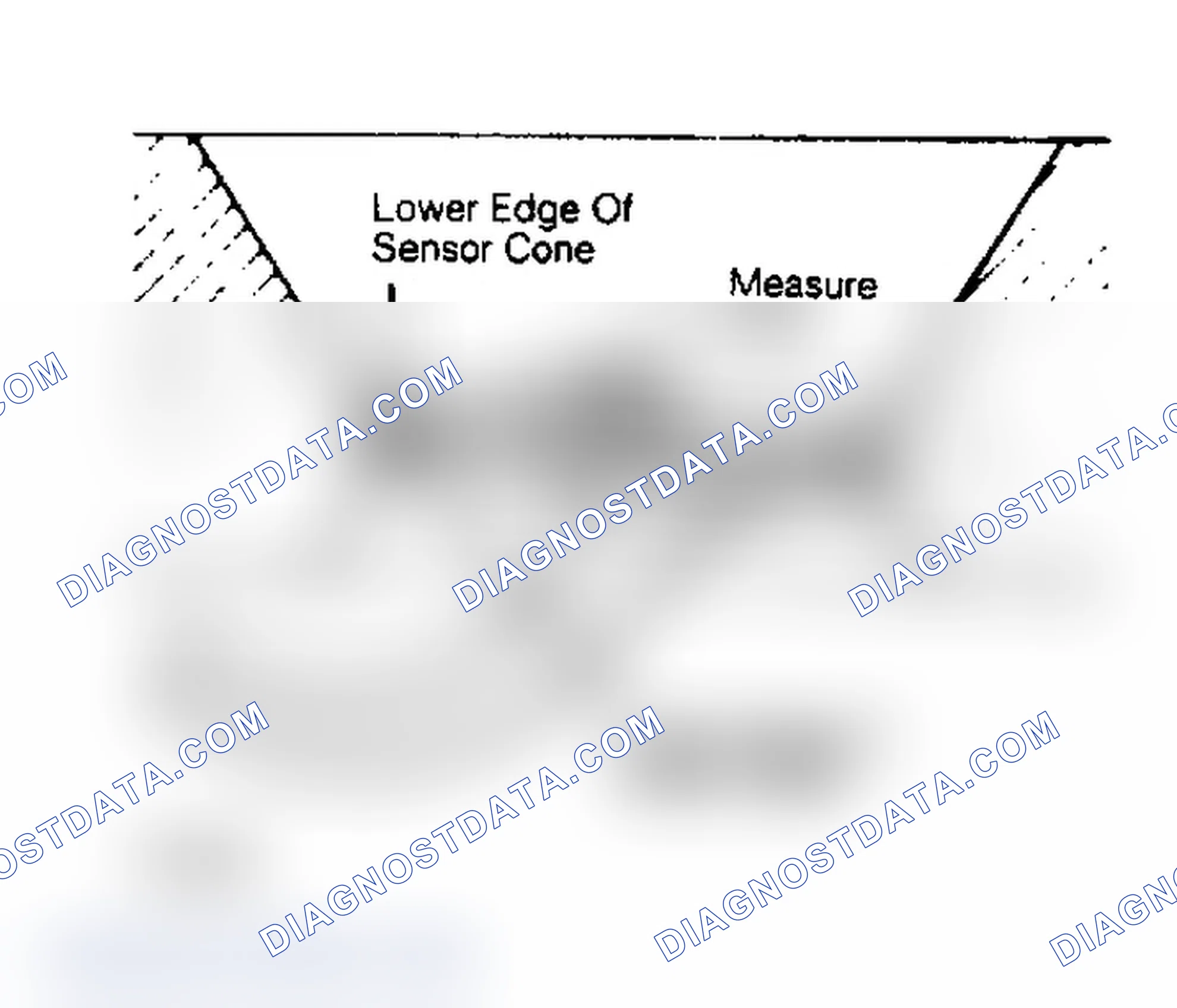 Scheme 7: Audi Sensor Plate Rest Position Distance from cone edge to plate is .07-.08" (1.8-2.1 mm).
