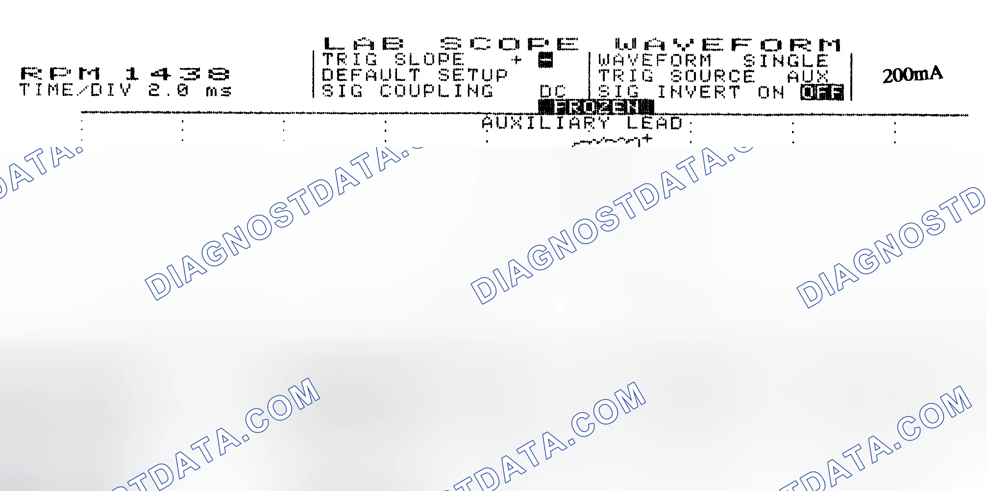 Scheme 15: Single Injector w/Normal Current Flow - Current Pattern
