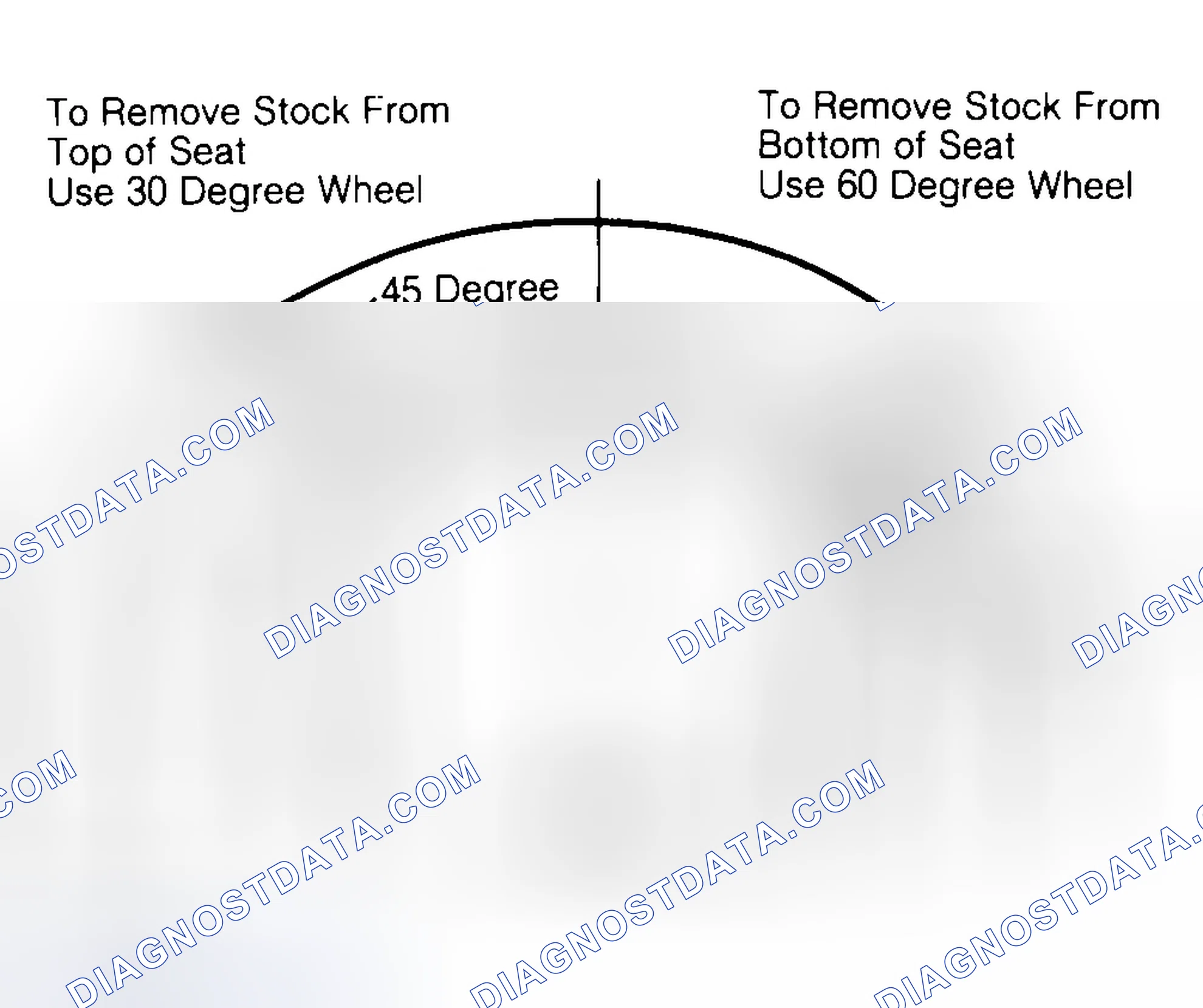 Scheme 19: Adjusting Valve Seat Width