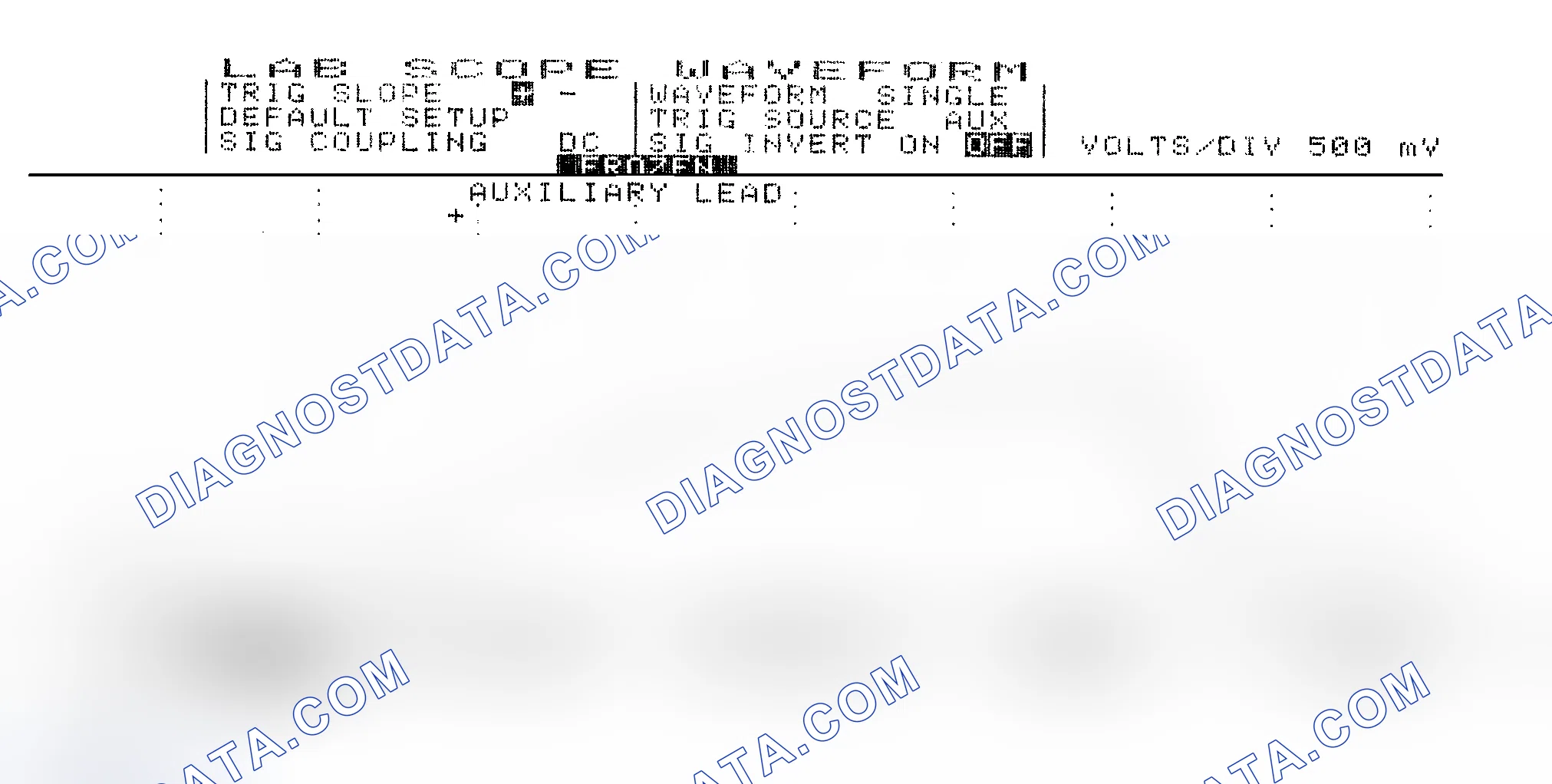 Scheme 14: Single Injector w/Excessive Current Flow - Current Pattern