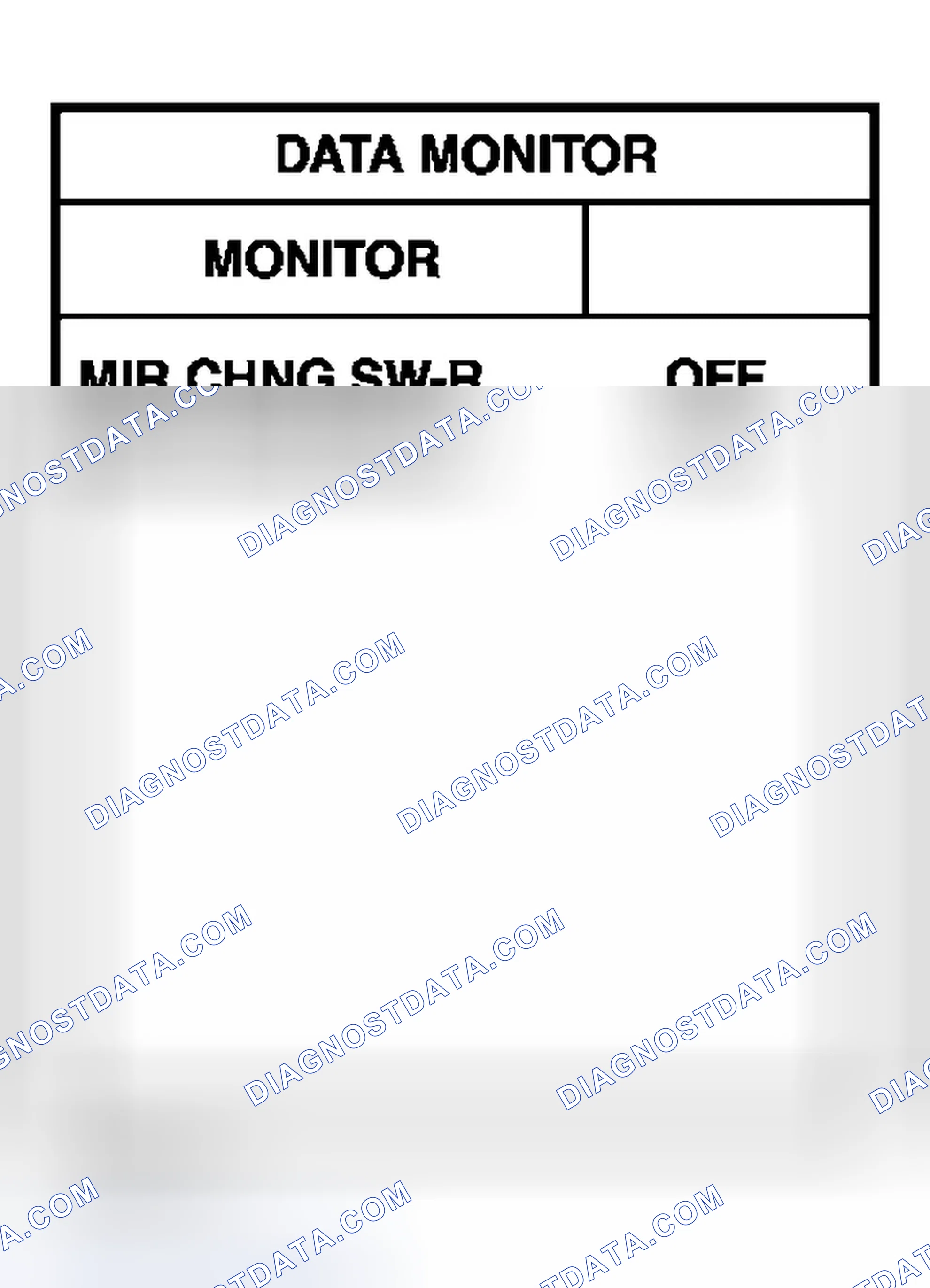 Scheme 185: Door Mirror Remote Control Switch (Changeover Switch) Circuit Inspection