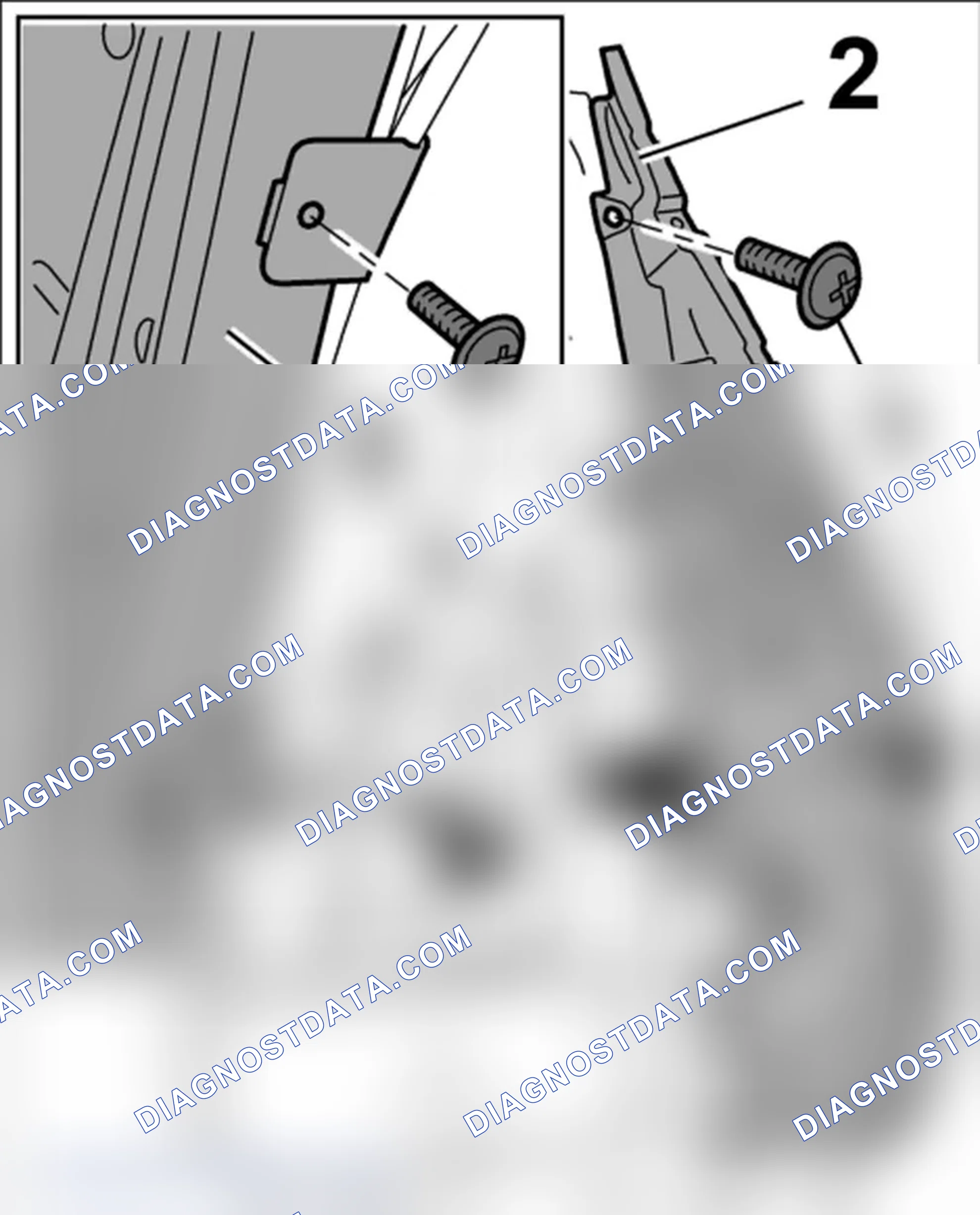 Scheme 62: Installing supports for backrest side parts