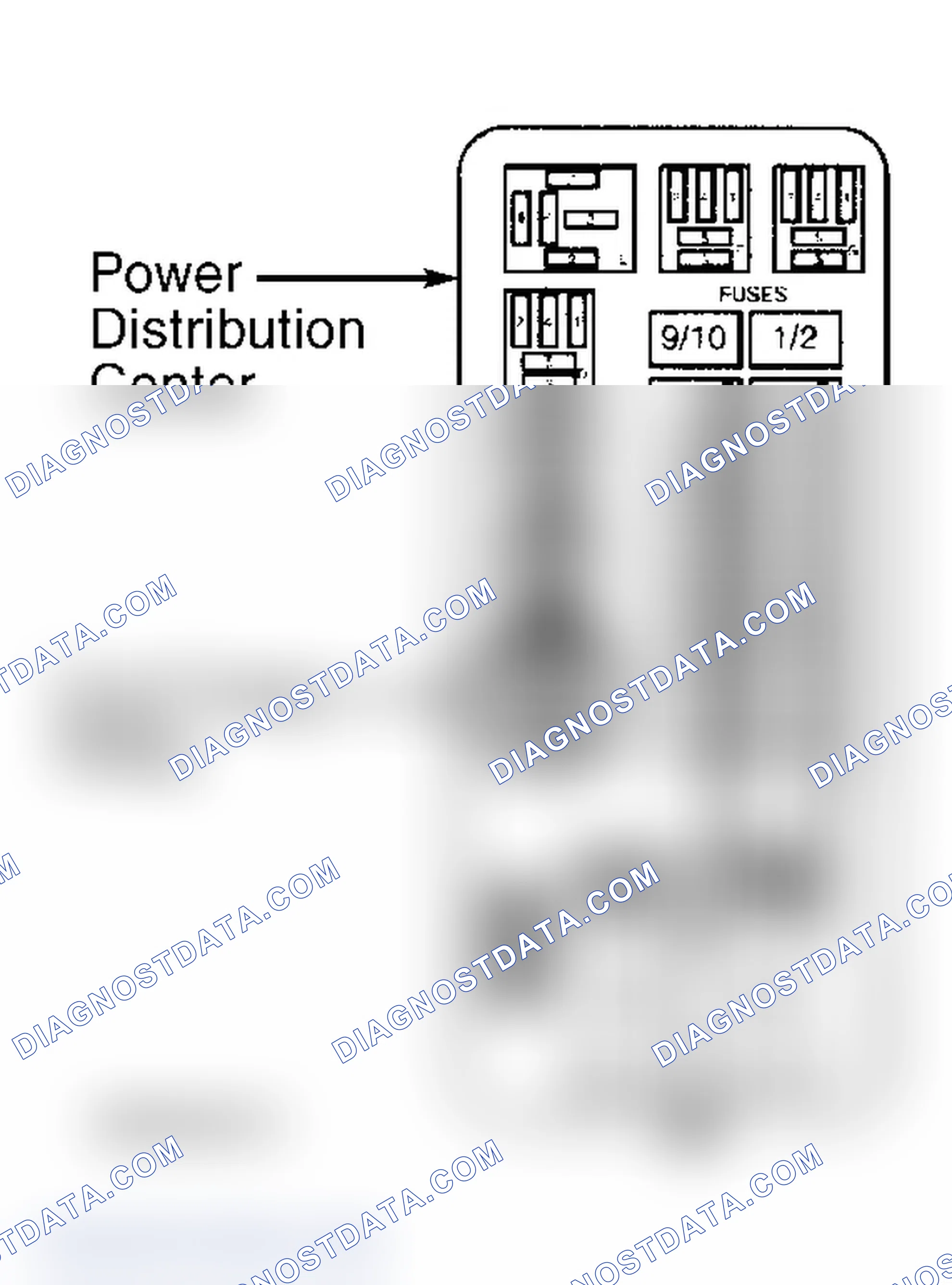 Scheme 130: Power Distribution Center & Relays