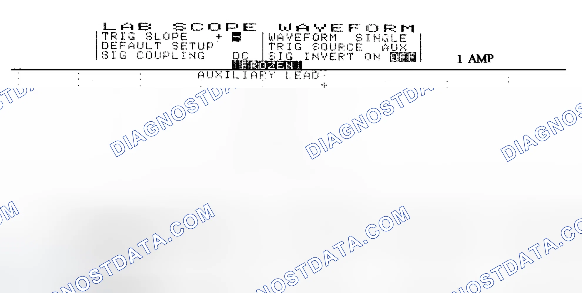 Scheme 20: Single Injector w/Normal Current Flow - Current Pattern