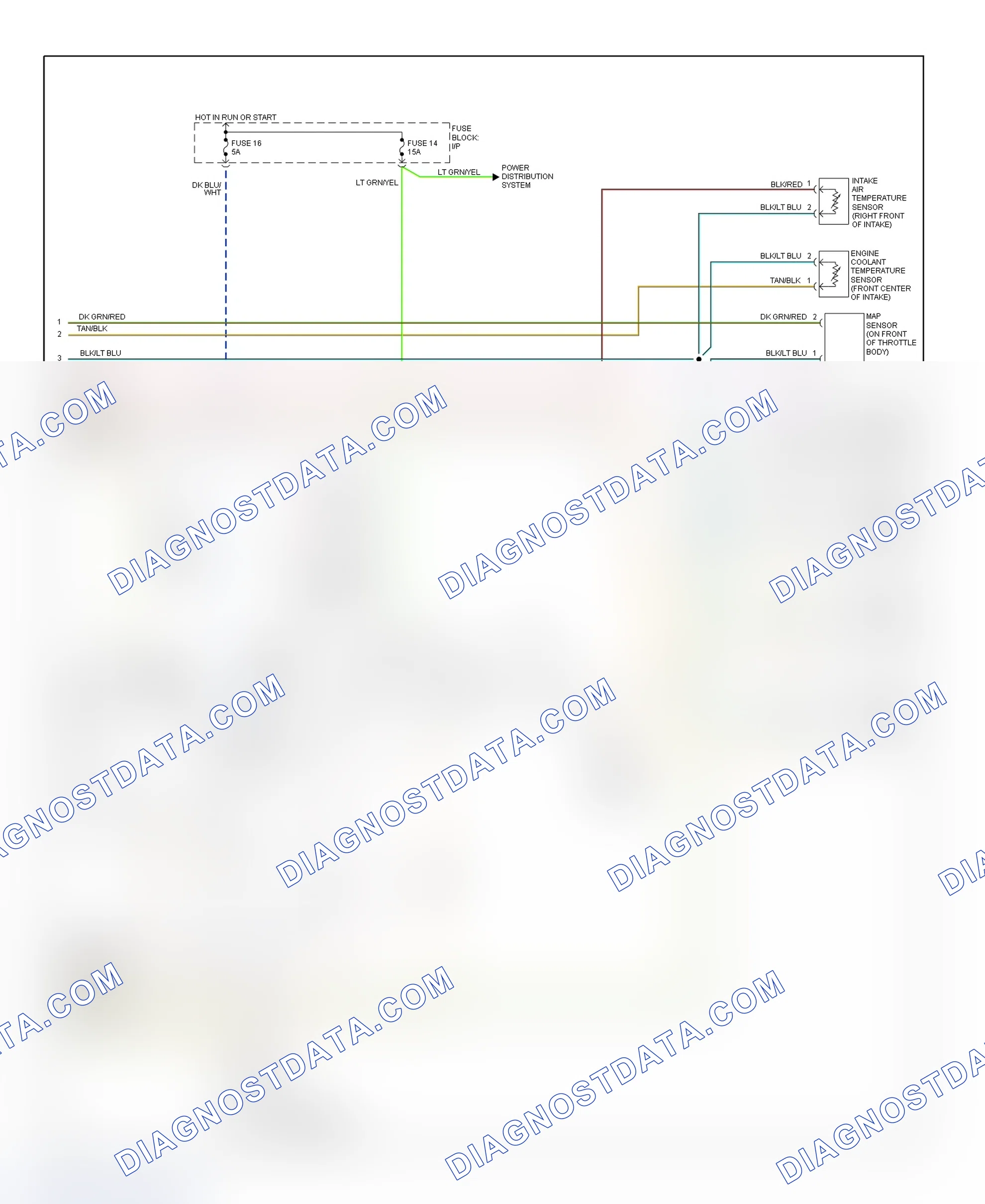 Scheme 30: Wiring Diagram (Dakota - 3.9L - 2 Of 2)