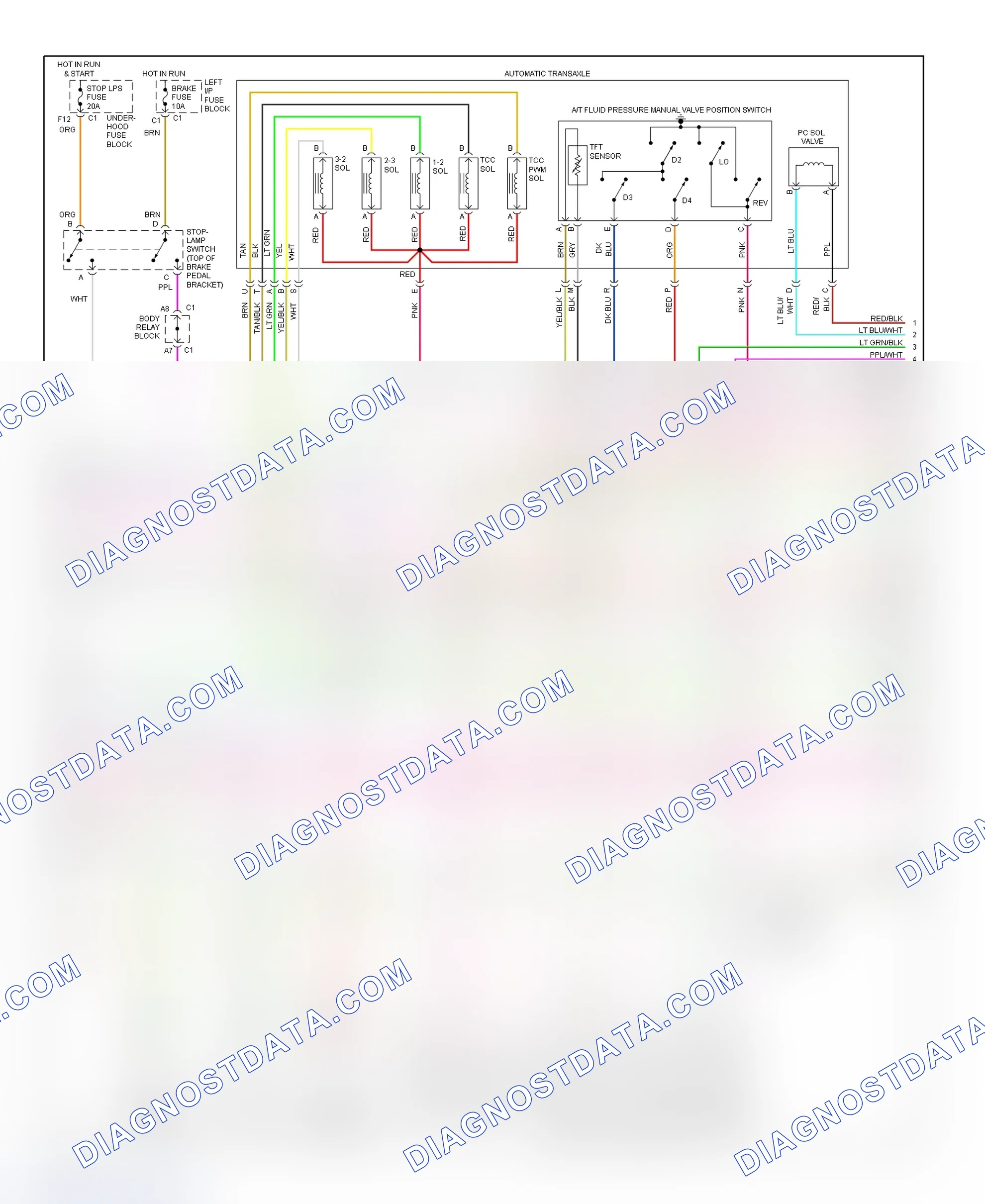 Scheme 30: PCM Wiring Diagram (Avalanche, Sierra, Silverado, Suburban, Tahoe, Yukon & Yukon XL - 4.8L & 5.3L - With Case Ground HO2S - 3 Of 5)