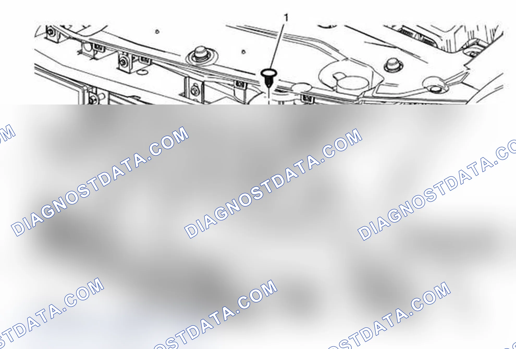 Scheme 12: Radiator Air Side Upper Baffle Replacement (Left)