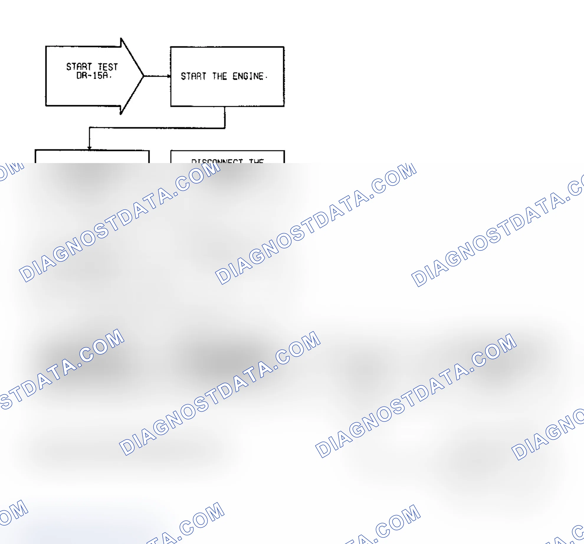Scheme 103: Test DR-15A, Code 25: (1 of 4) AIS Motor Circuits