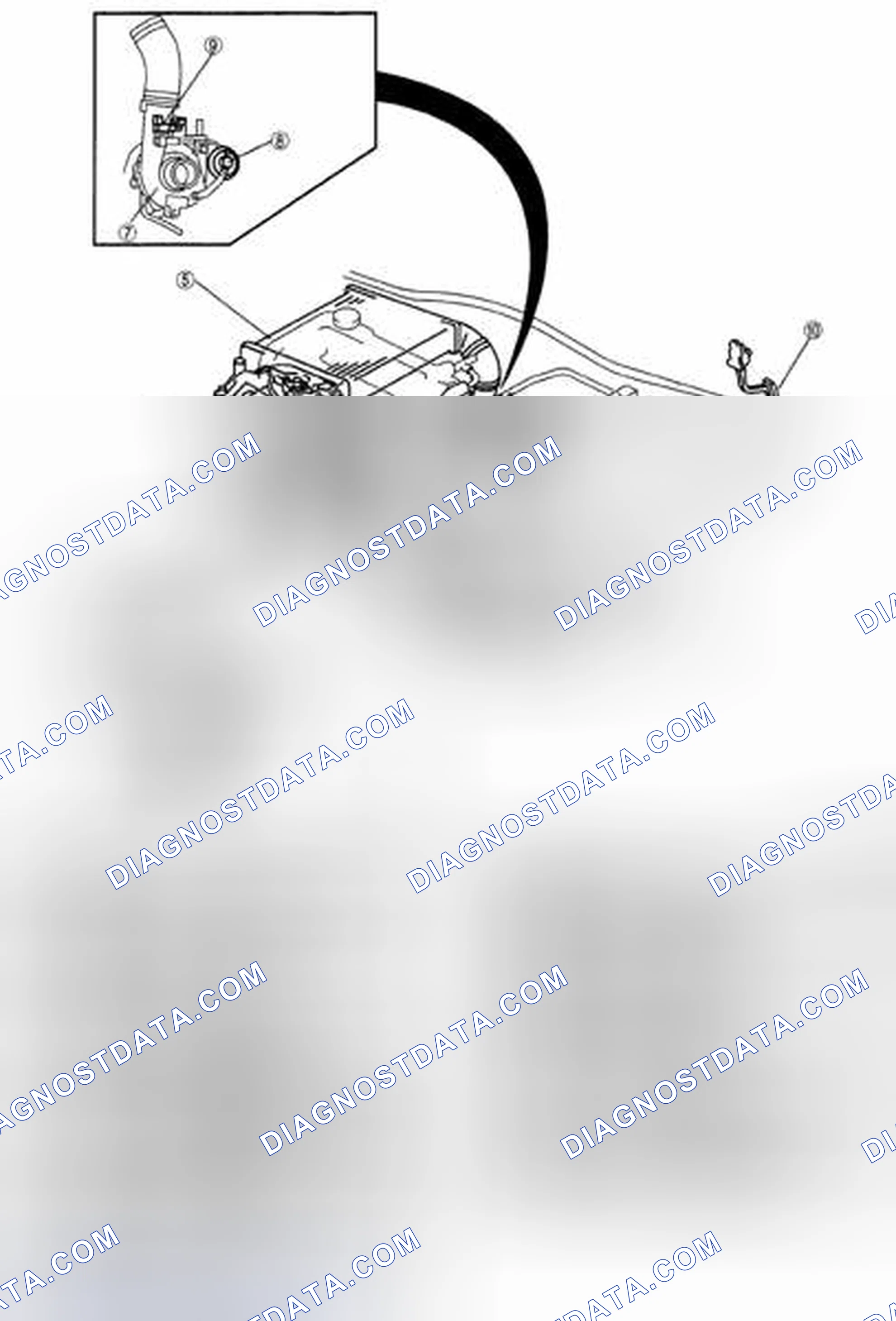 Scheme 303: INTAKE AIR SYSTEM LOCATION INDEX [L3 WITH TC]