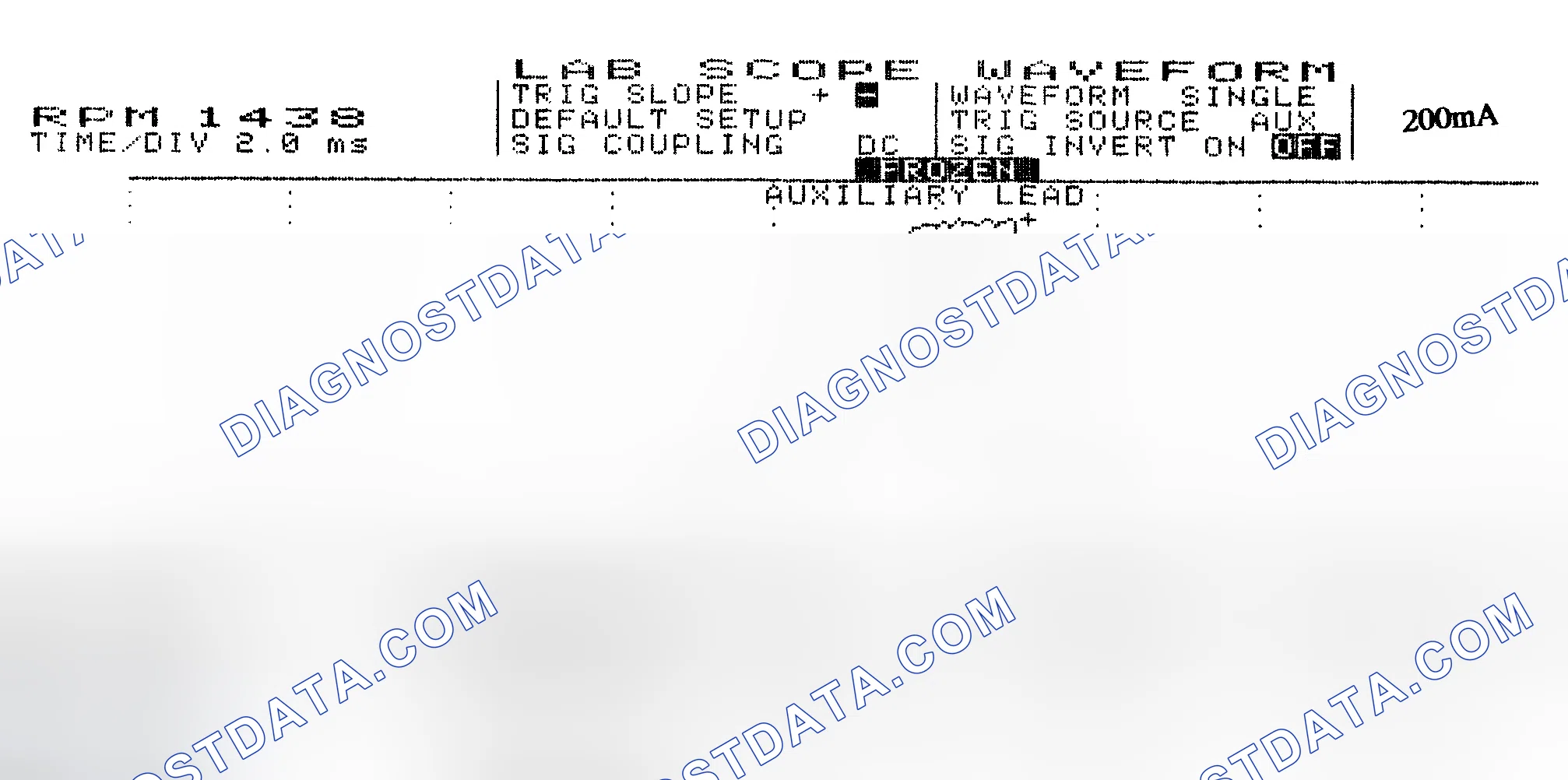 Scheme 15: Single Injector w/Normal Current Flow - Current Pattern