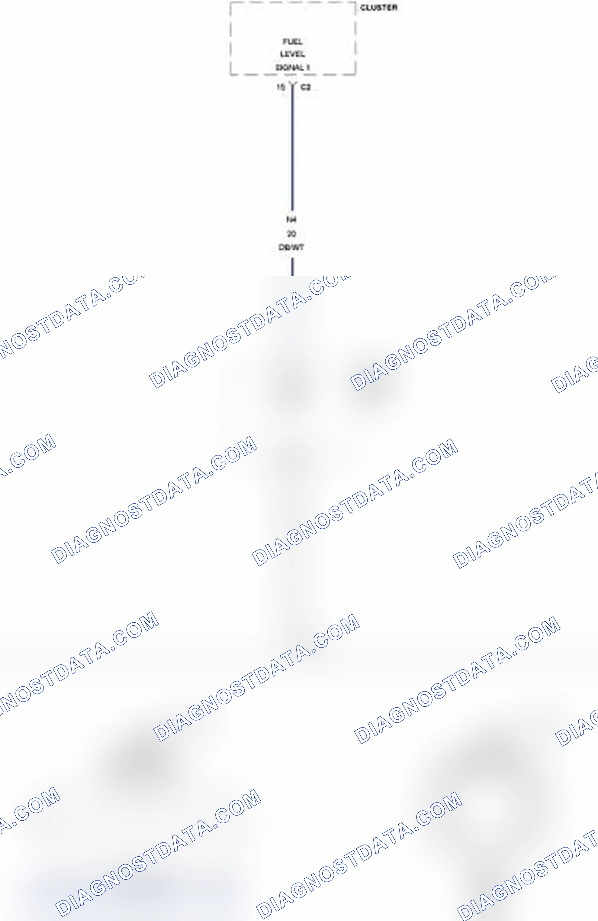 Scheme 102: P0462-FUEL LEVEL SENSOR 1 CIRCUIT LOW