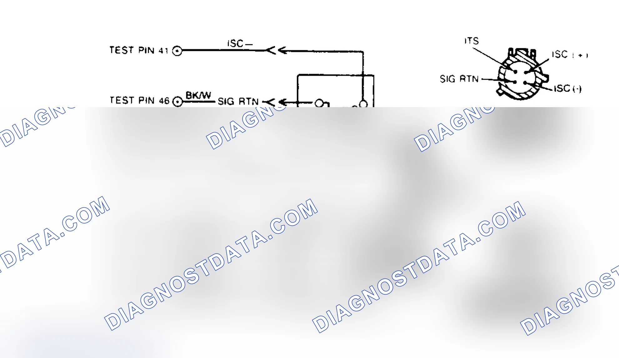 Scheme 93: DC Motor/Idle Tracking Switch (ITS) & TPS Circuit (1 of 2)