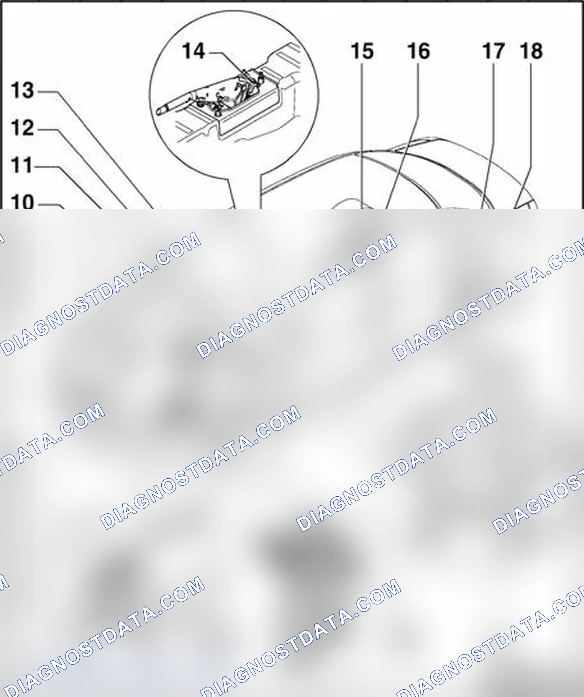 Scheme 10: ABS/ESP system, component overview