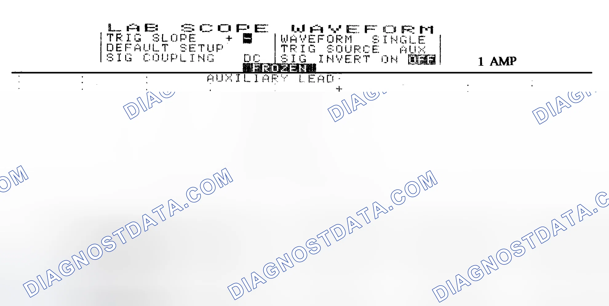 Scheme 20: Single Injector w/Normal Current Flow - Current Pattern