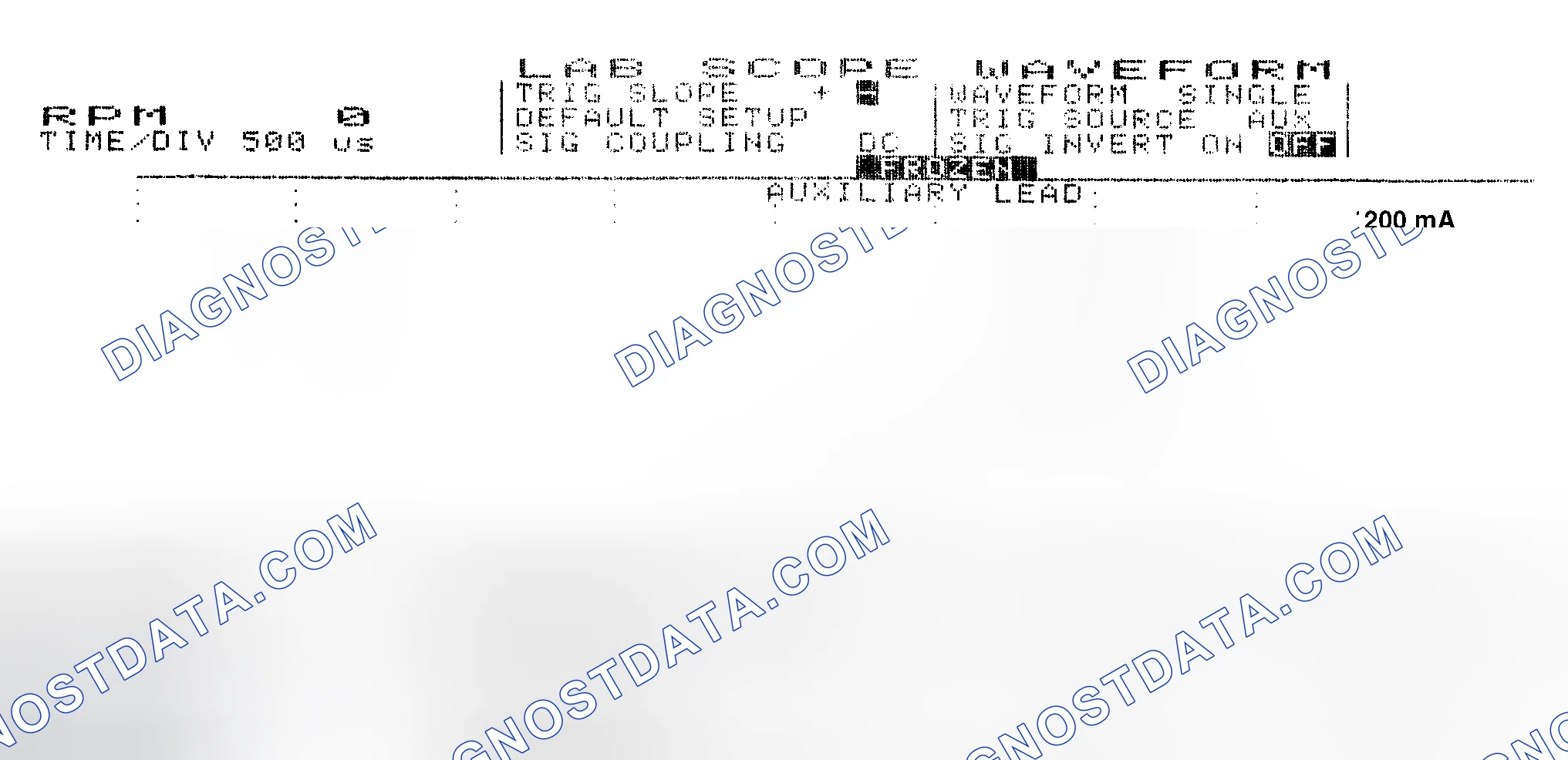 Scheme 17: Single Injector w/Normal Current Flow - Current Pattern