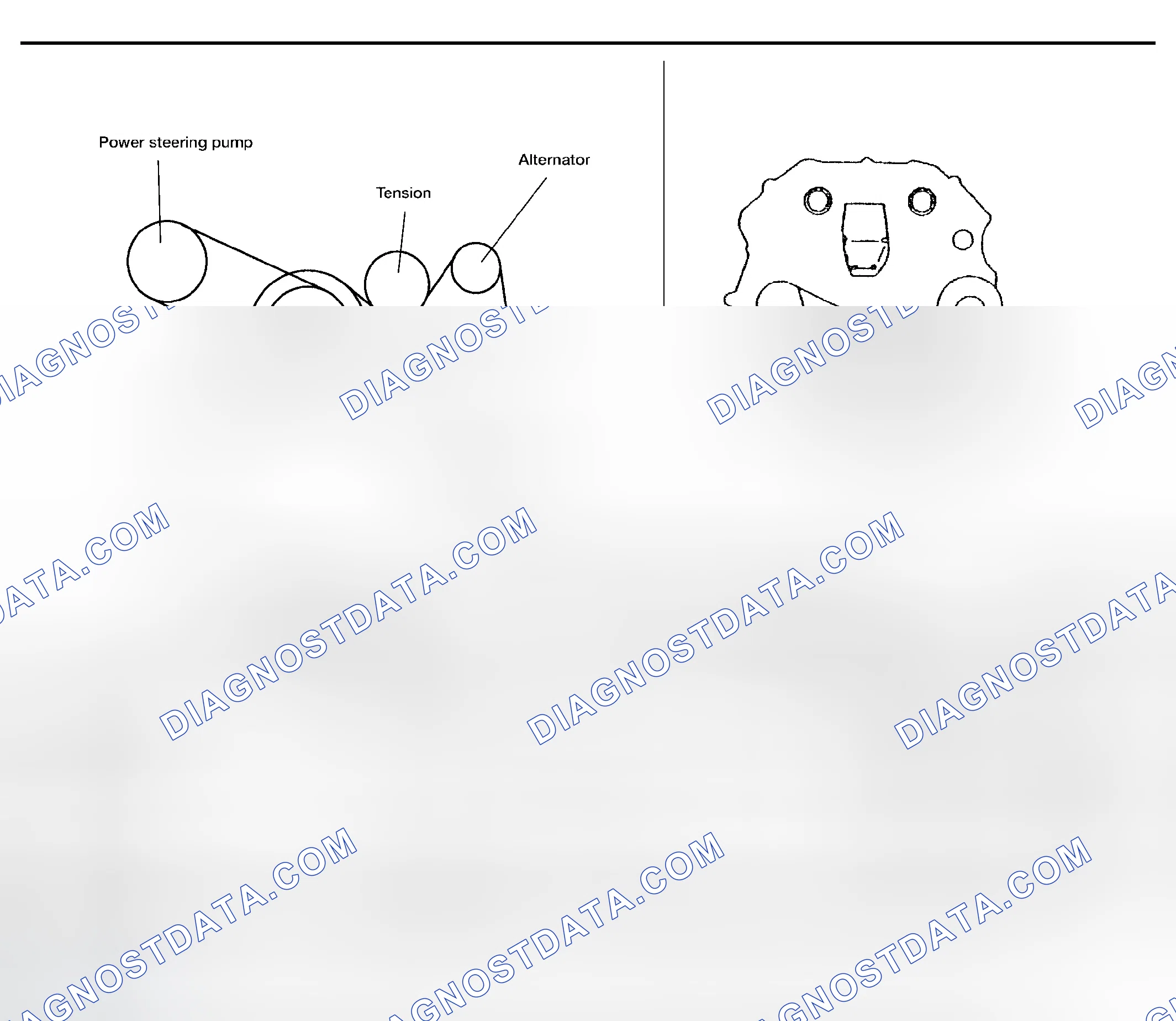 Scheme 260: DRIVE BELT