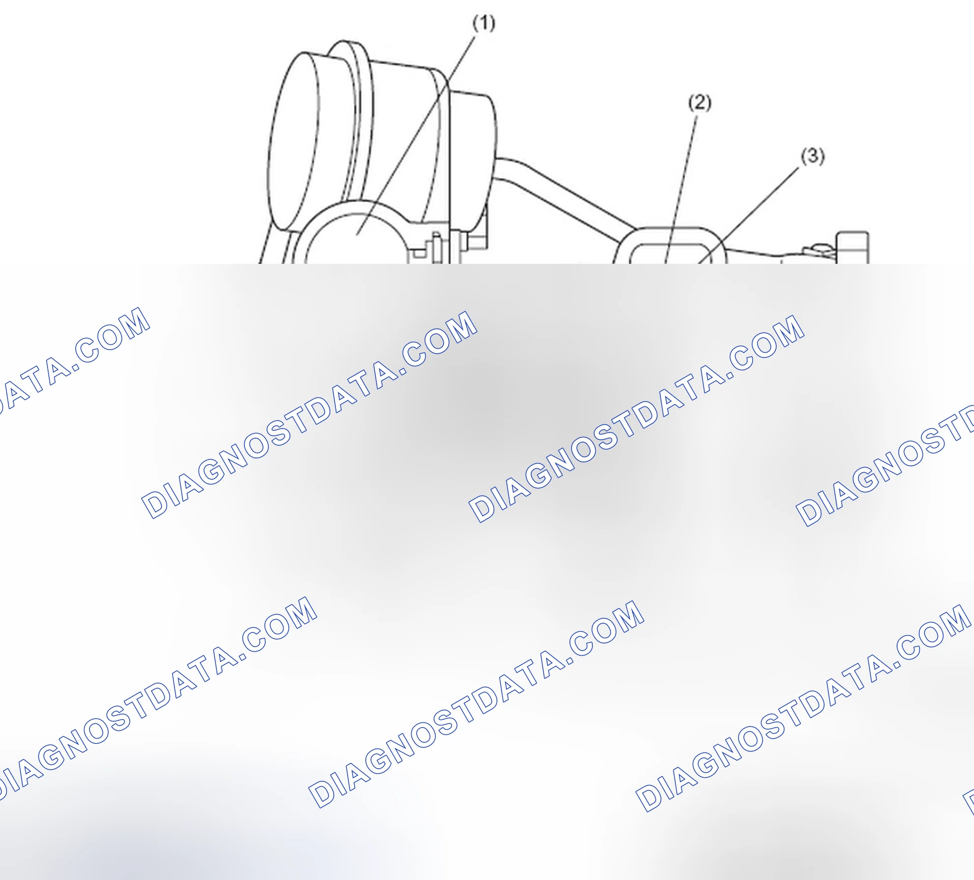 Scheme 787: LUBRICATION OF TURBOCHARGER