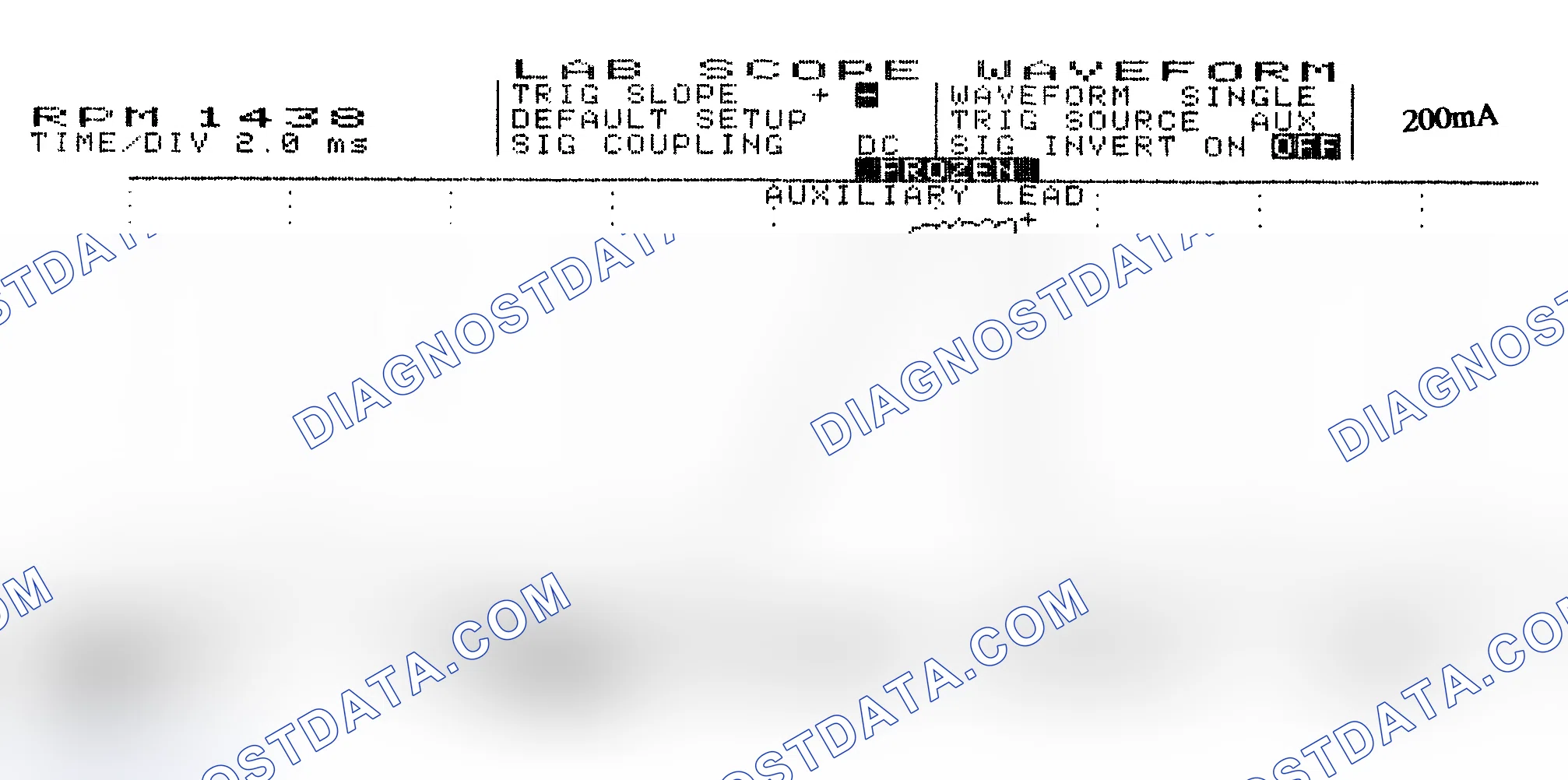 Scheme 15: Single Injector w/Normal Current Flow - Current Pattern