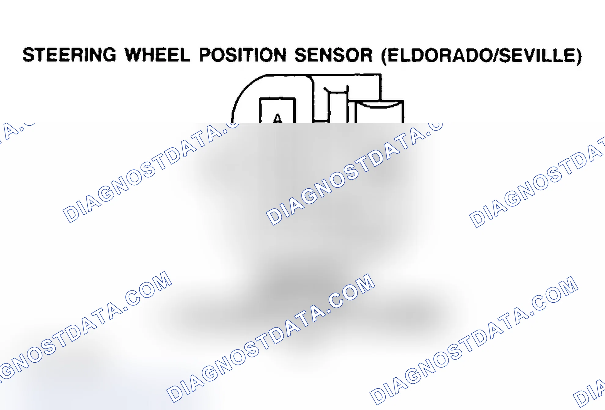 Scheme 228: STEERING WHEEL POSITION SENSOR (ELDORADO/SEVILLE)