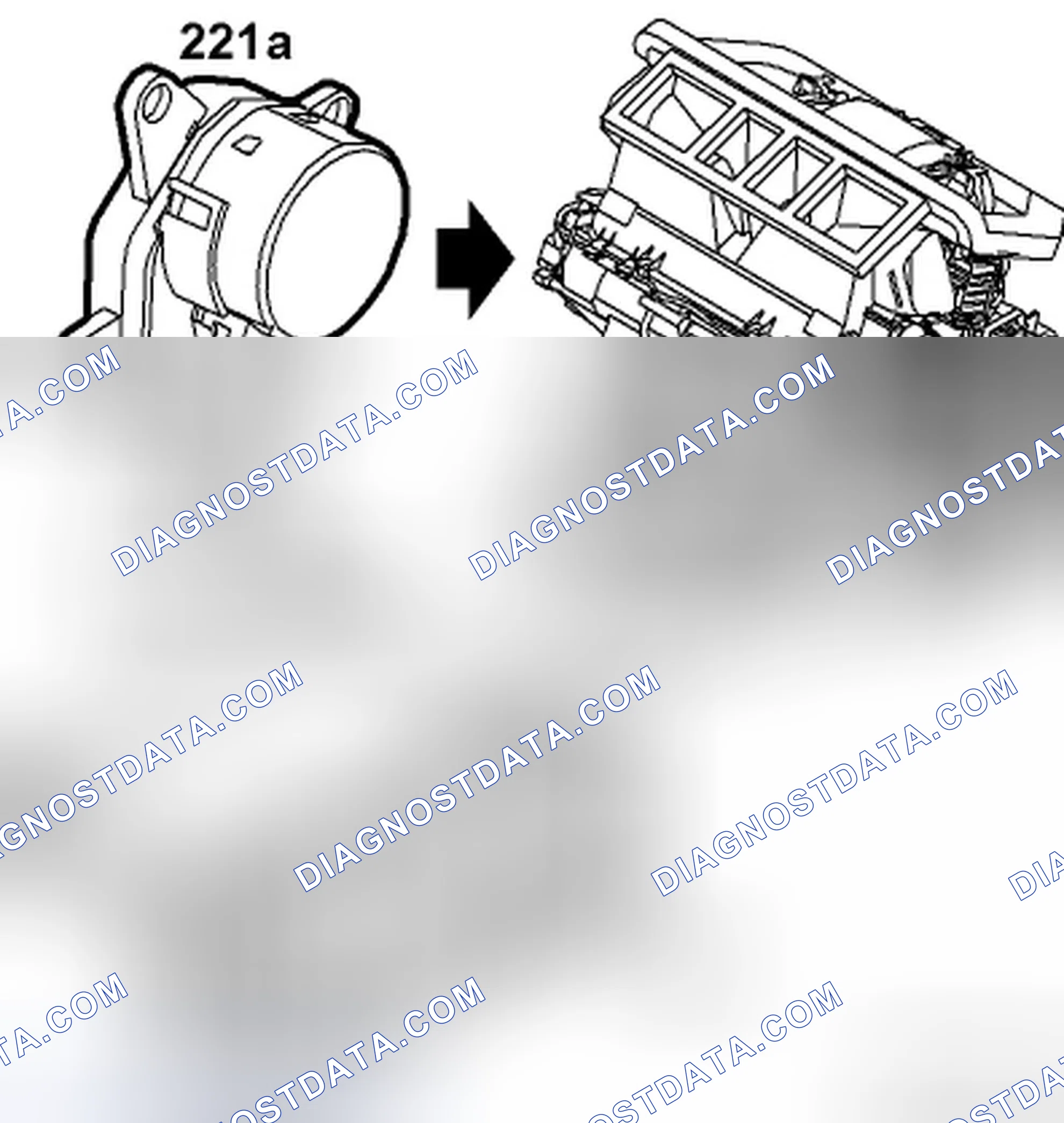 Scheme 378: Stepping Motor, Air Distribution Flap