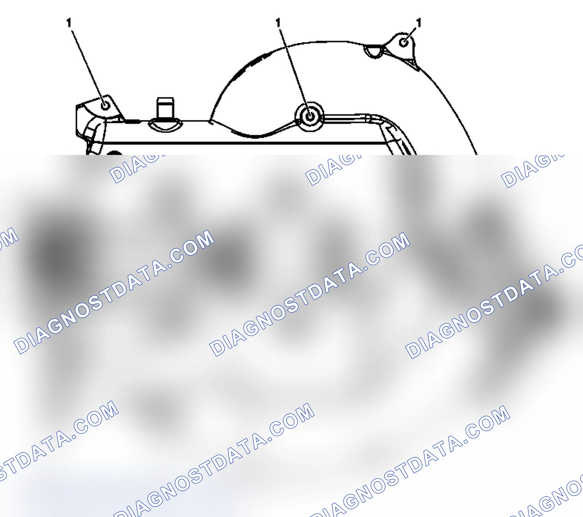 Scheme 99: Upper Intake Manifold - Top