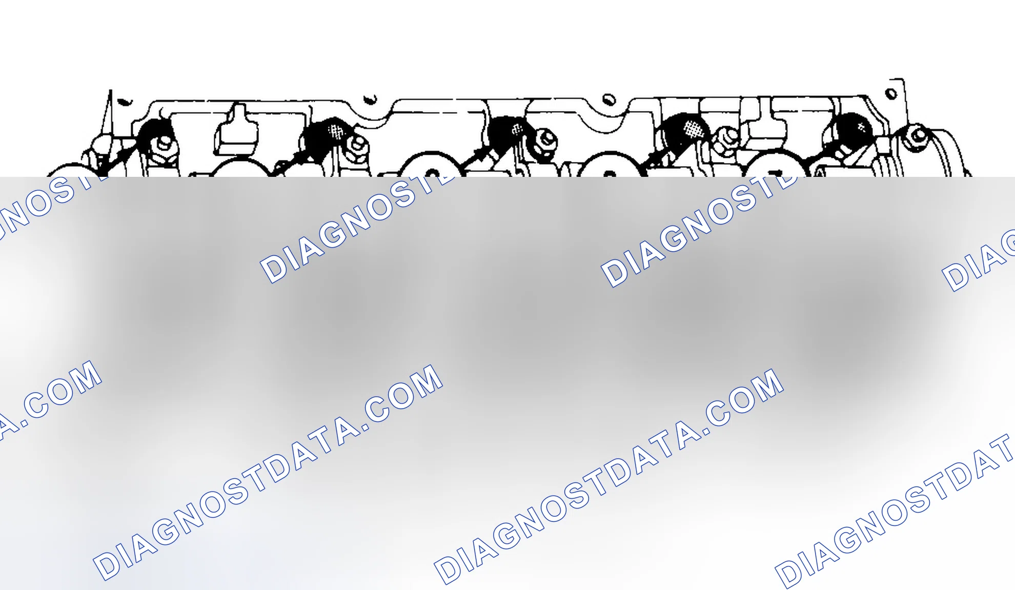 Scheme 7: Typical Cylinder Head Tightening or Loosening Sequence