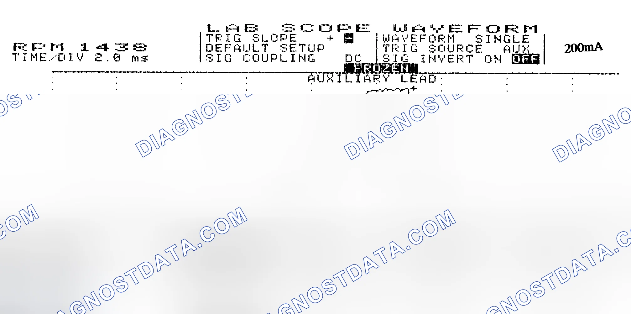 Scheme 15: Single Injector w/Normal Current Flow - Current Pattern