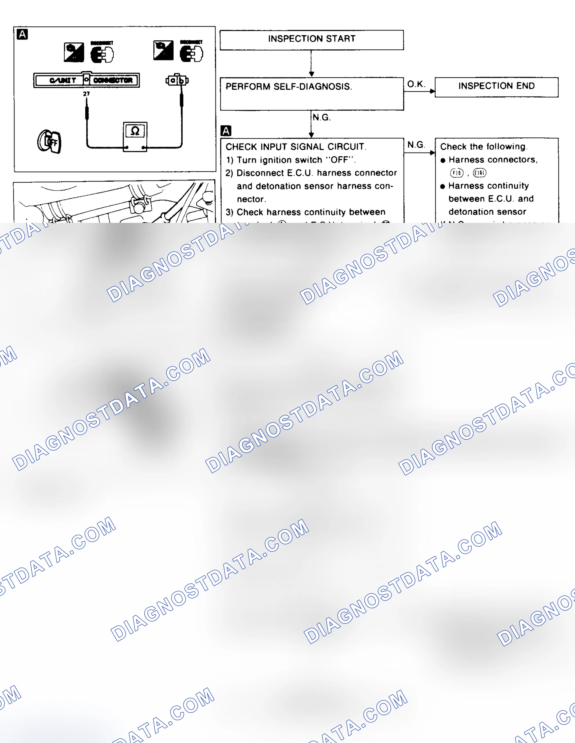 Scheme 72: CODE 34 - KNOCK (DETONATION) SENSOR (2.0L)