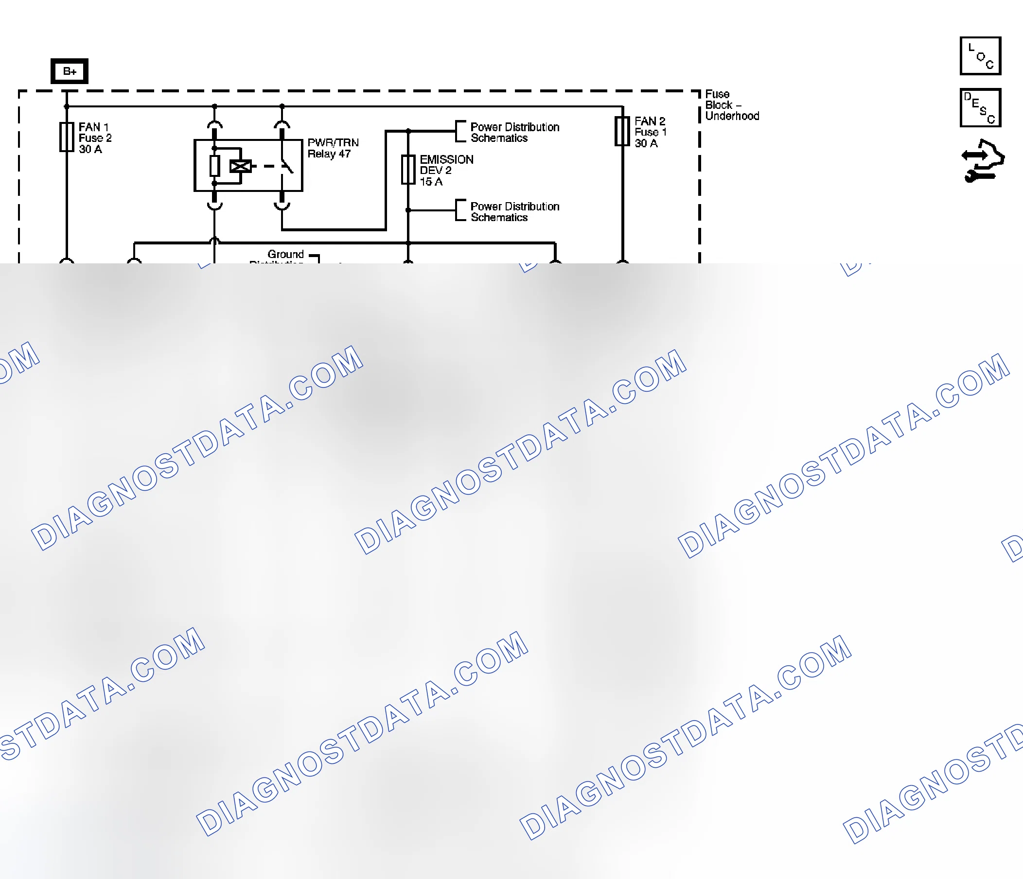 Scheme 1: Engine Cooling Wiring Schematics