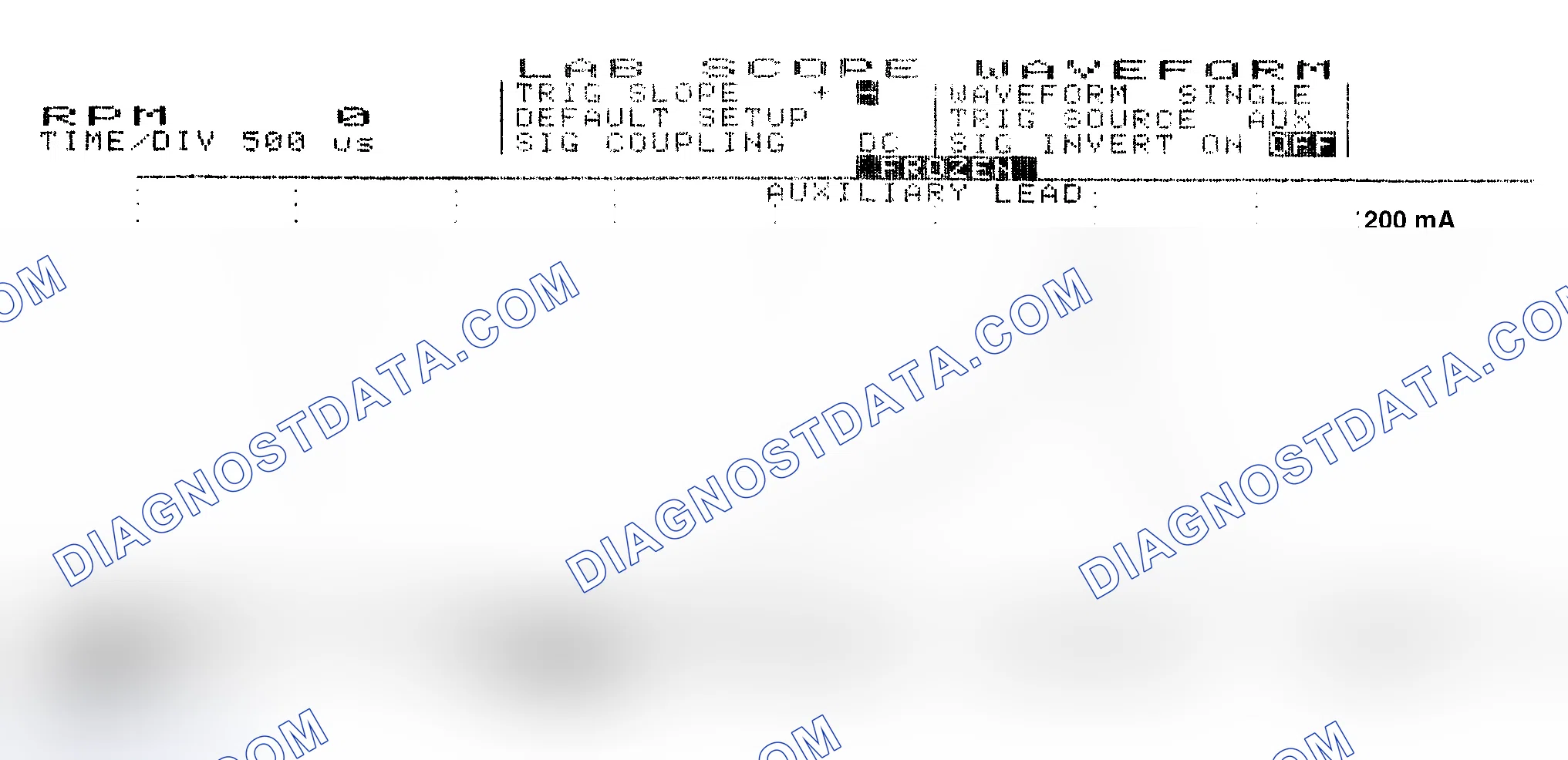 Scheme 17: Single Injector w/Normal Current Flow - Current Pattern