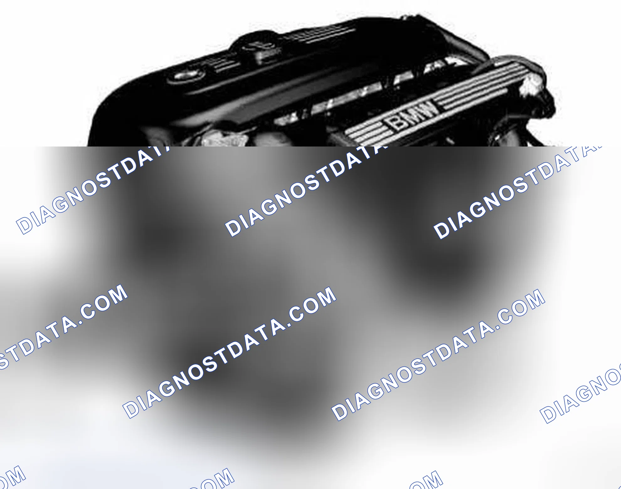 Scheme 382: N52 engine, engine block: E60, E61, E63, E64, E65, E66, E87, E90, E91