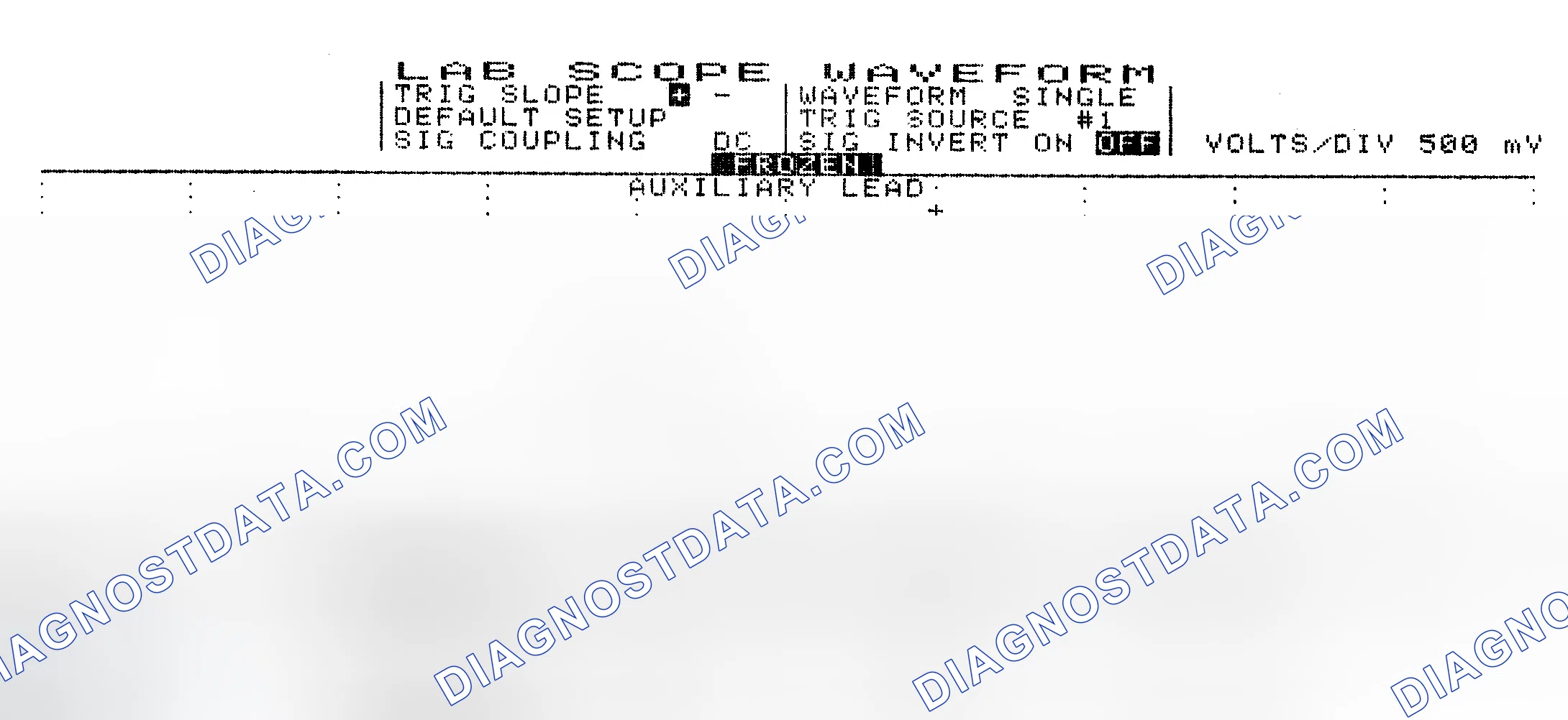 Scheme 10: Single Injector w/Excessive Current Flow - Current Pattern