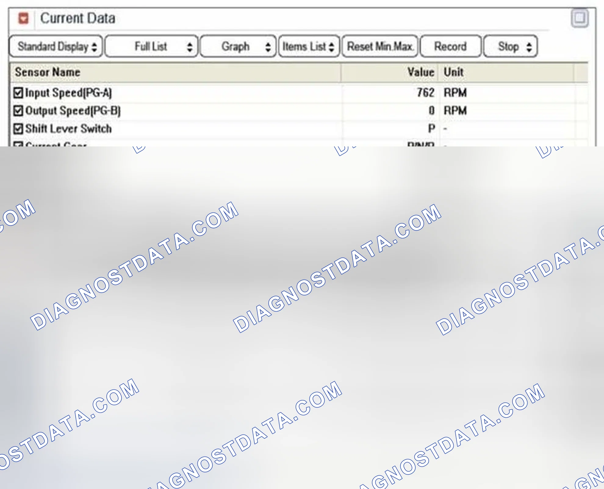 Scheme 164: Monitor GDS Data
