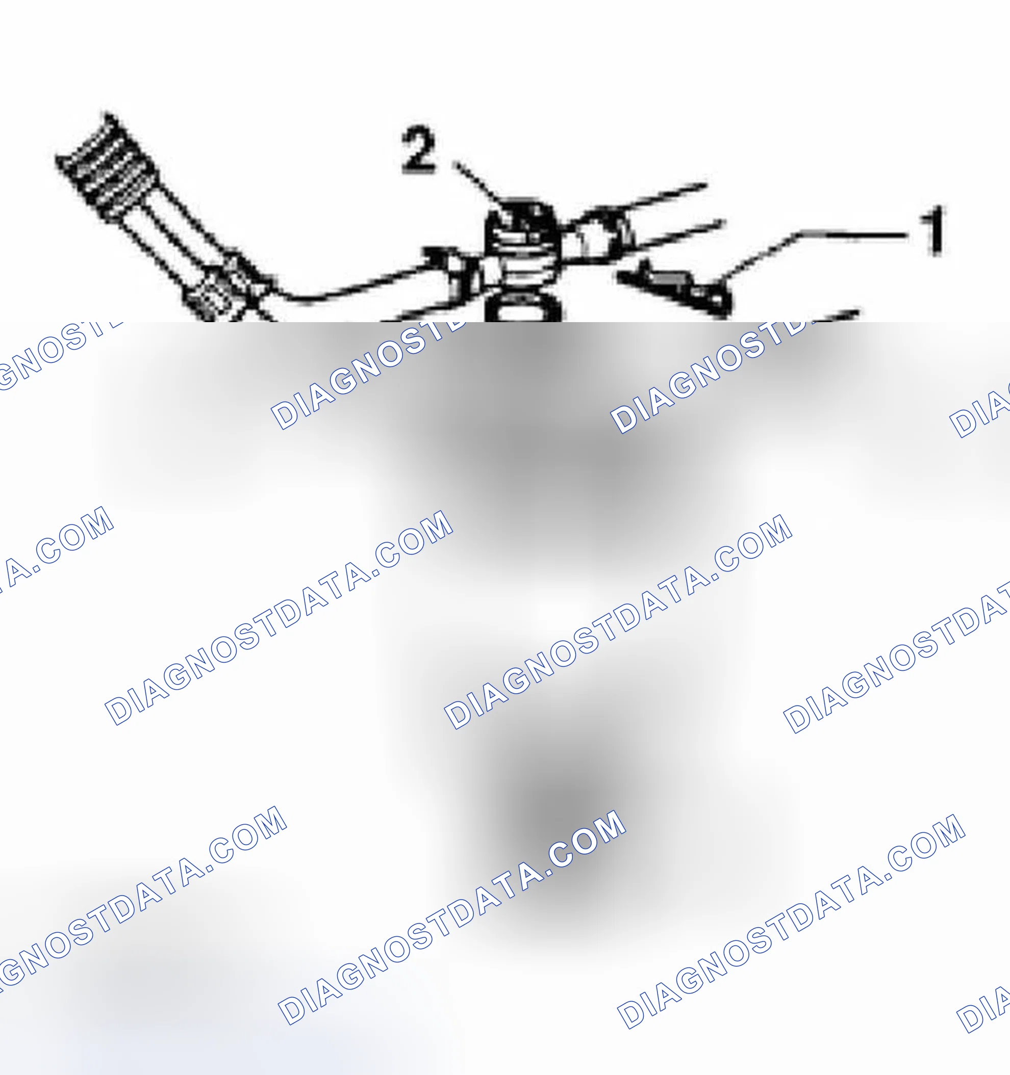 Scheme 11: Fuel filter (Diesel engine), draining
