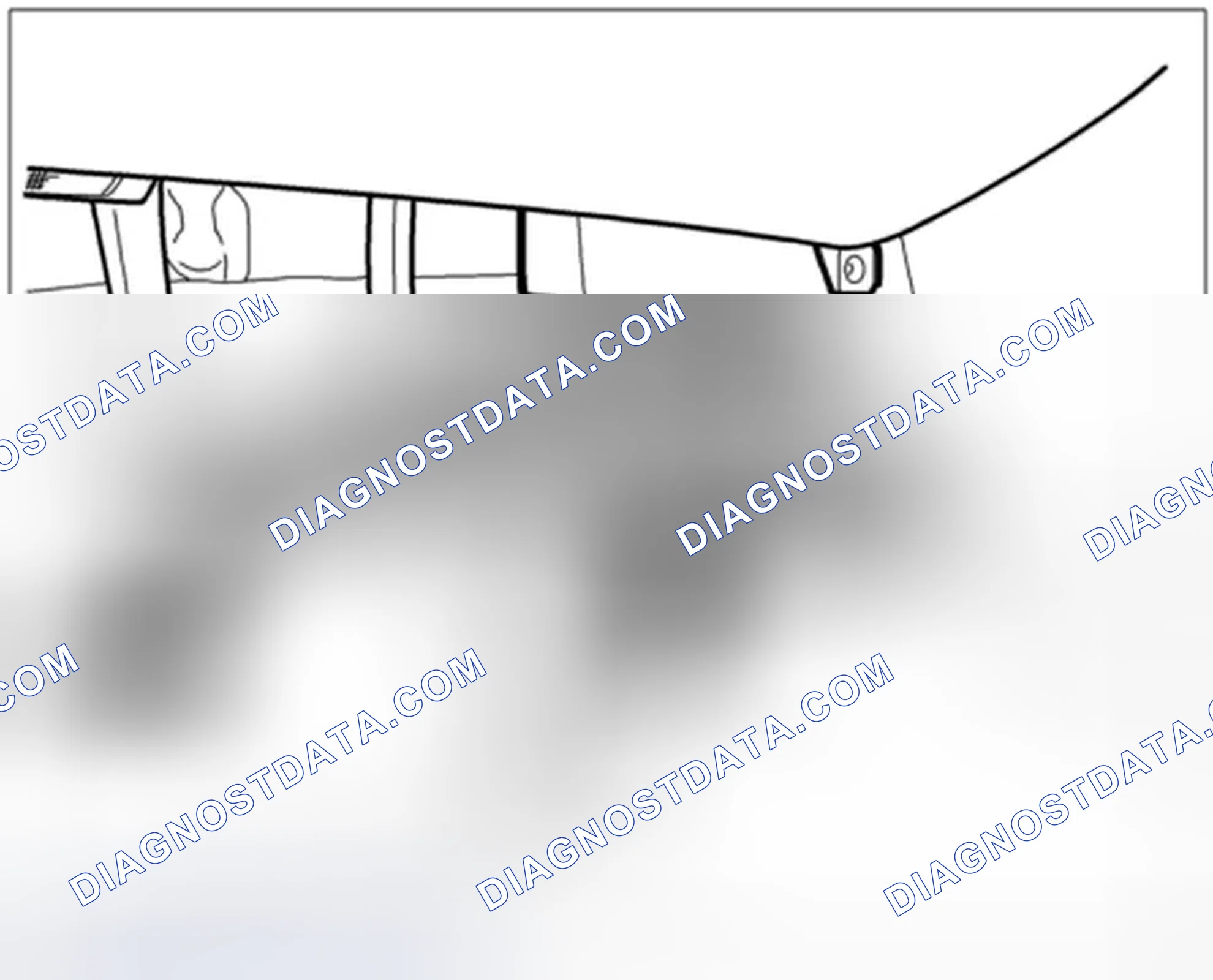 Scheme 96: Installing front footwell outlet vent